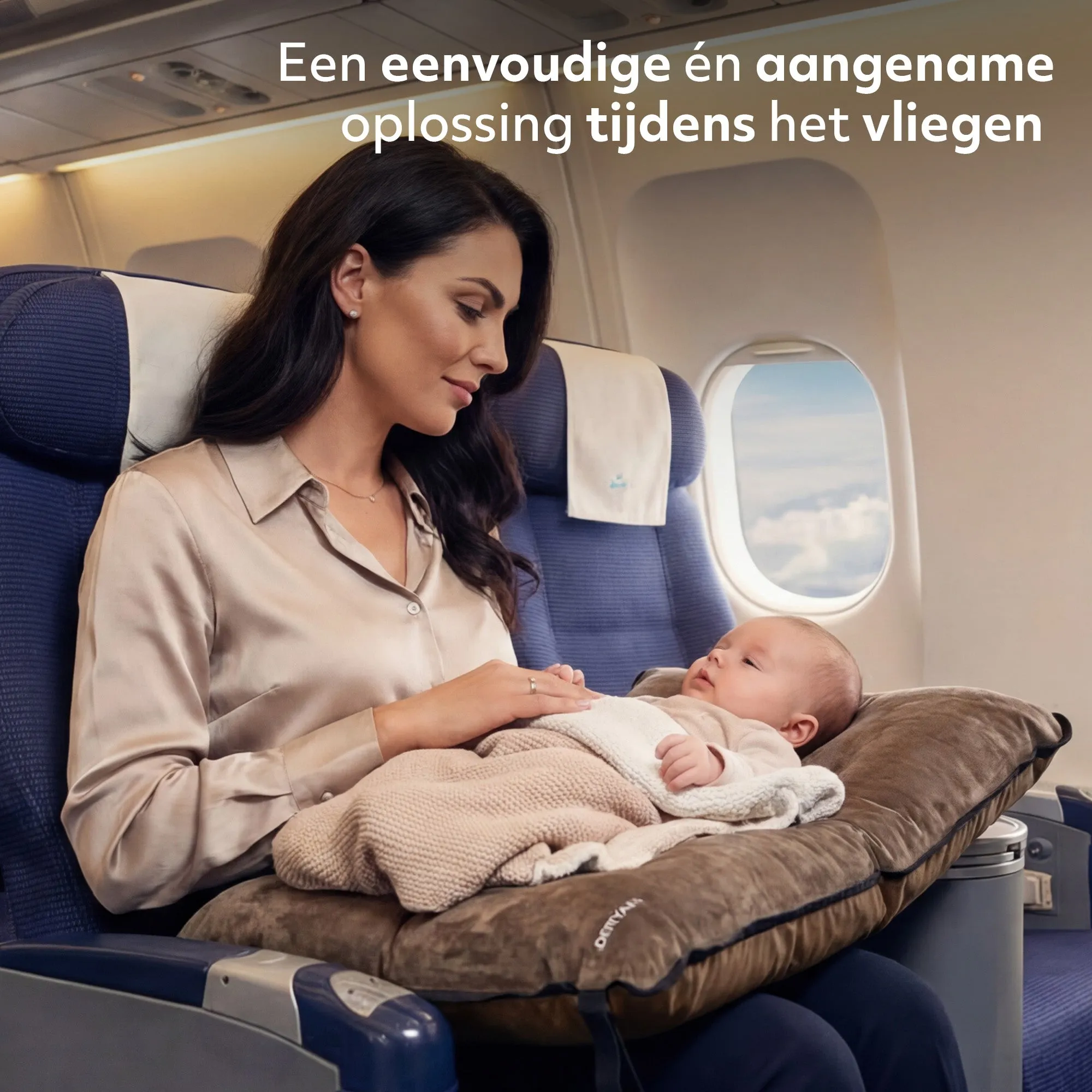 AirTraveller Airplane Bed - Brown - Image 4