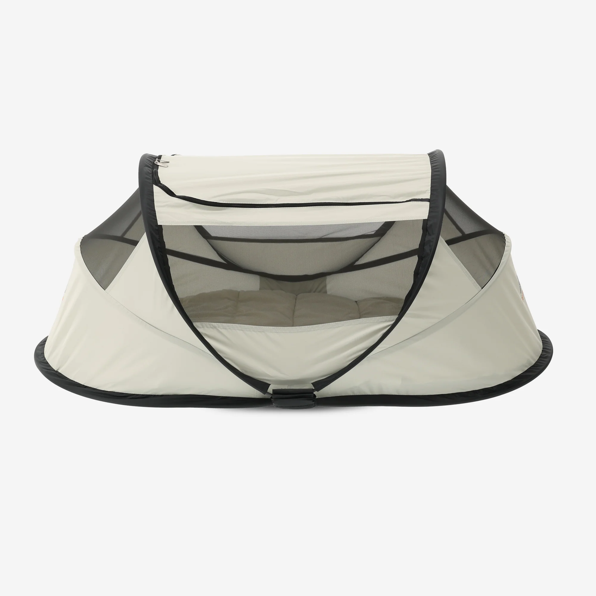BabyBox Baby Tent Camping Crib + Cotton Blanket - Ivory