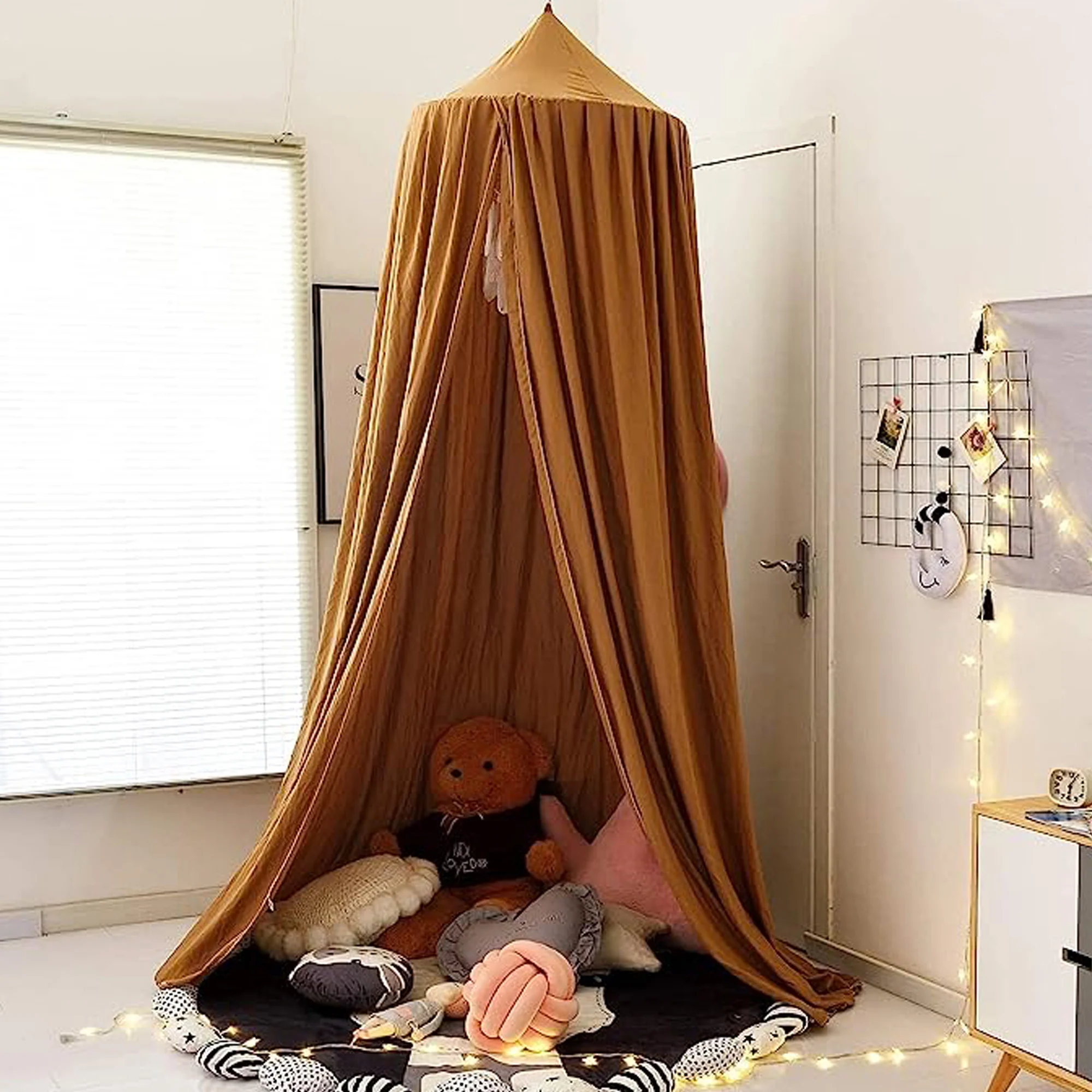 Baby Mosquito Net Caramel - Image 4