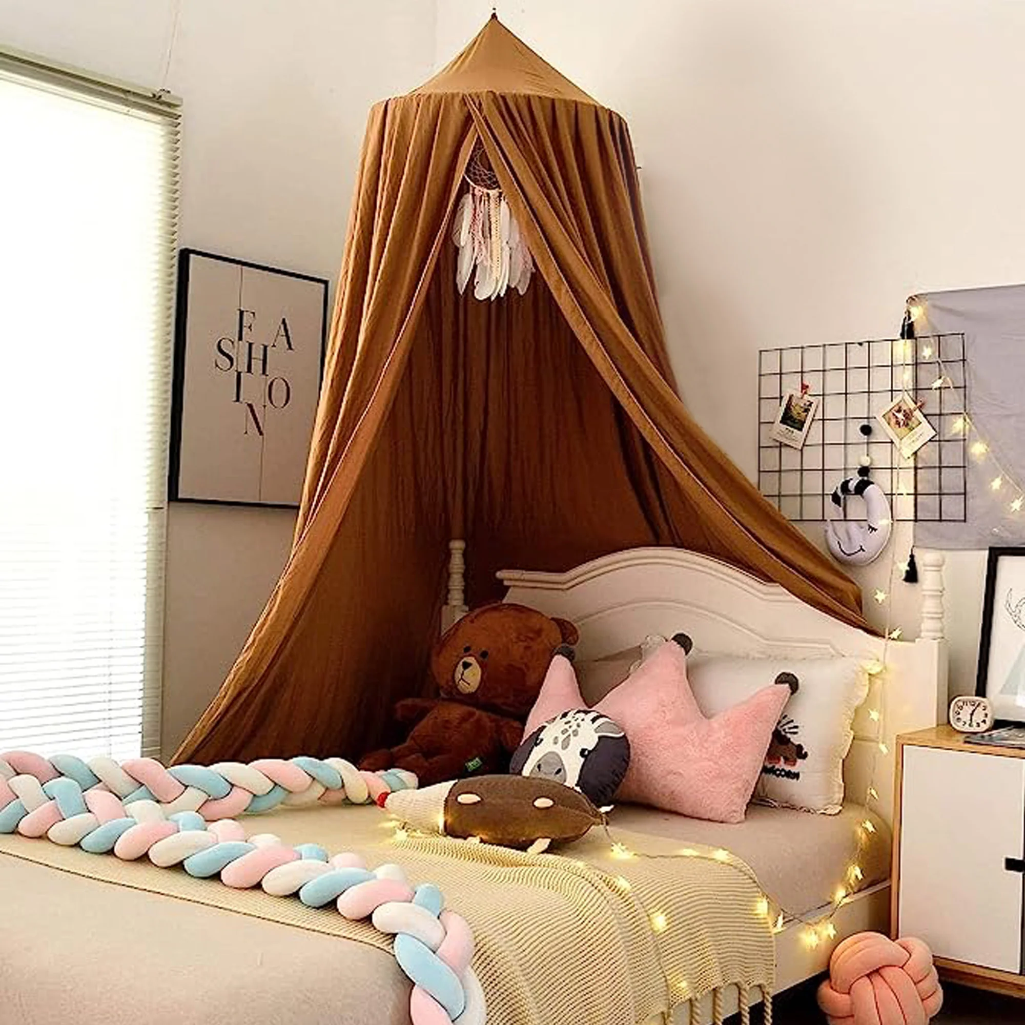 Baby Mosquito Net Caramel - Image 5