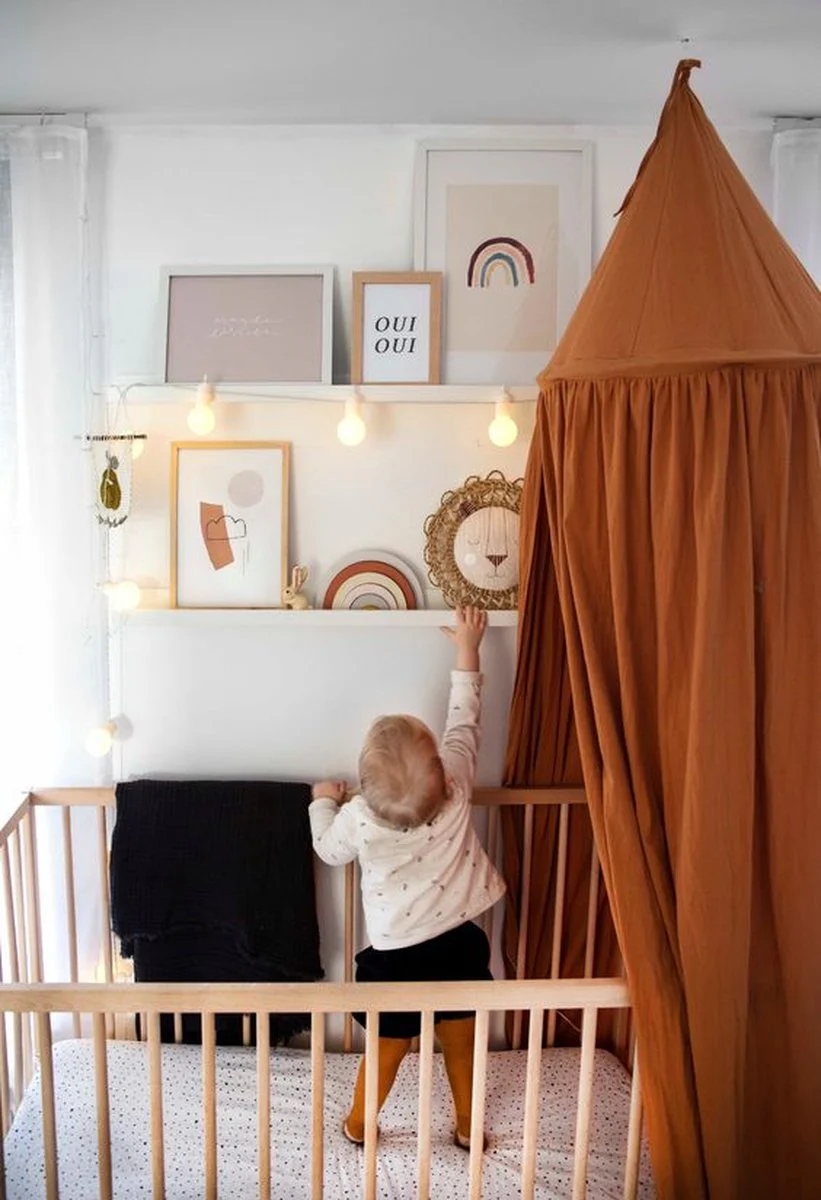 Baby Mosquito Net Caramel - Image 6