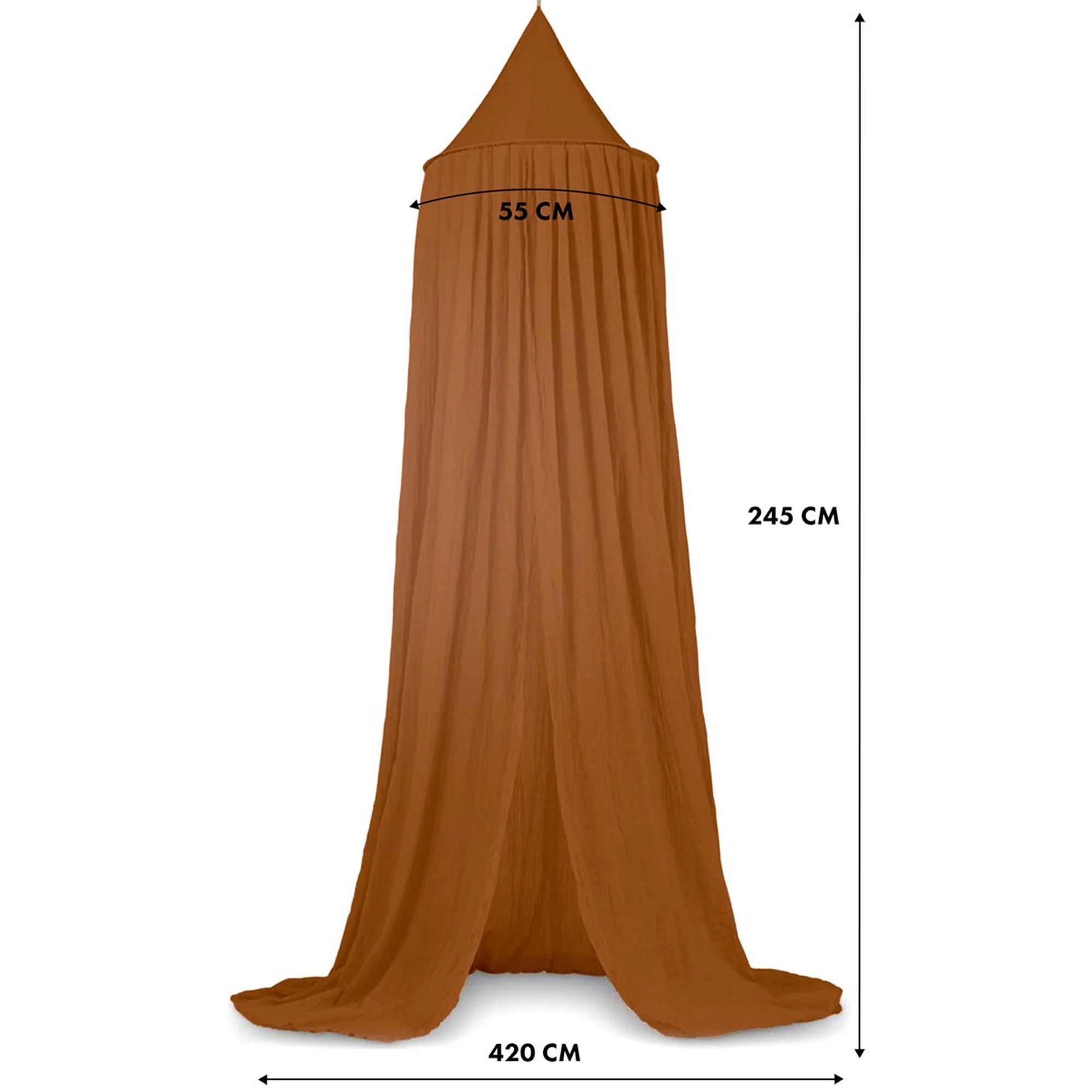 Baby Mosquito Net Caramel - Image 7
