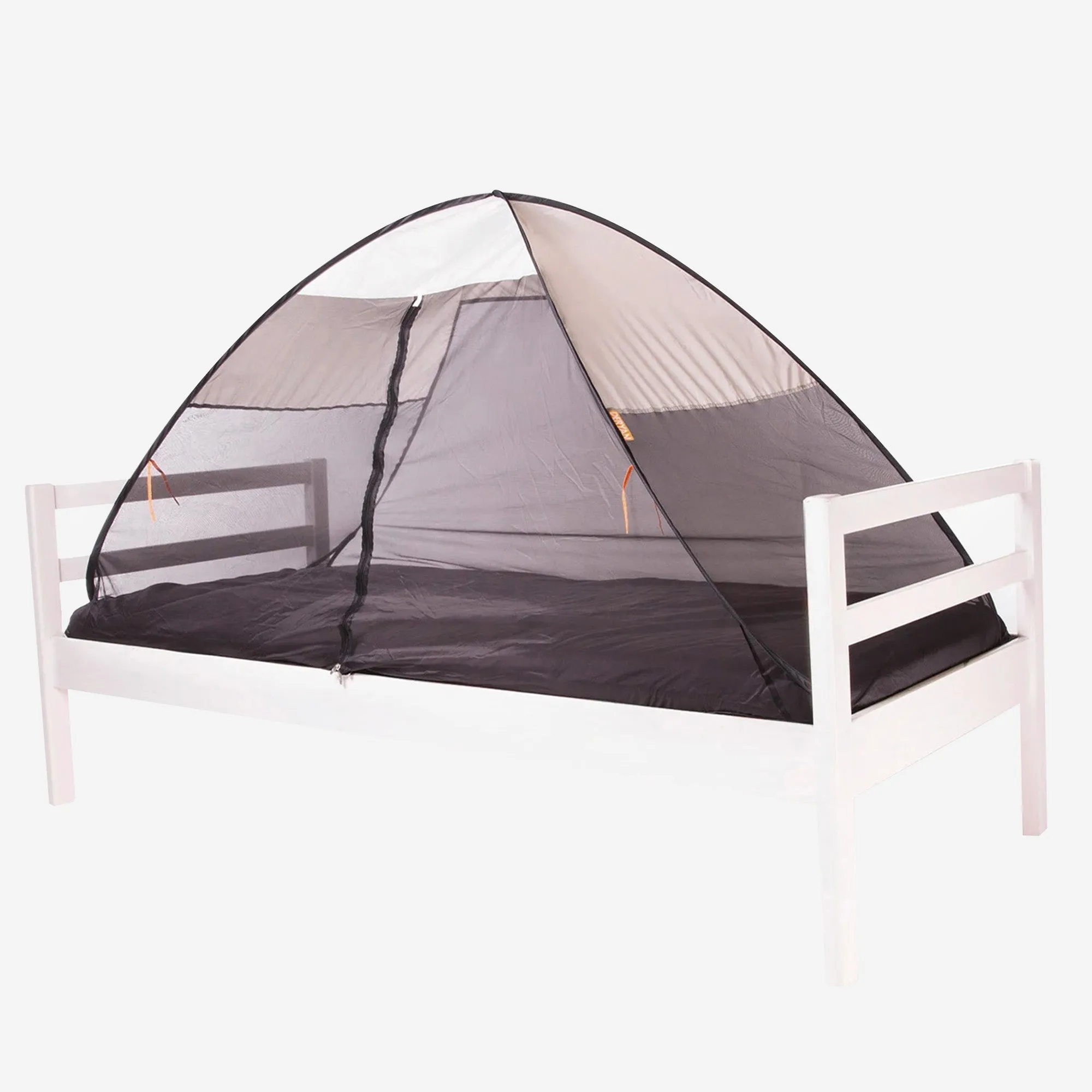 Bed Tent Pop-Up Cream 200x90 - Image 4
