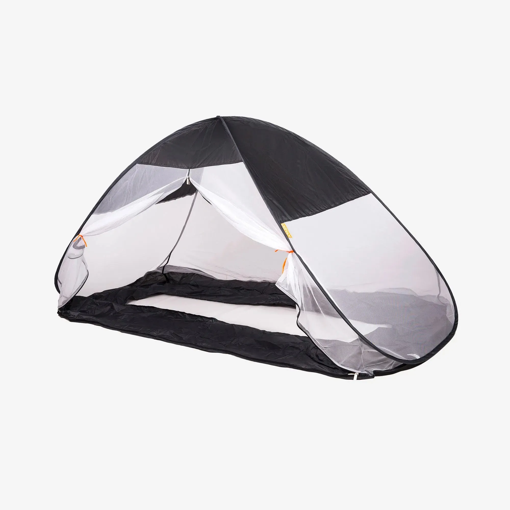 Bed tent pop-up Grey 200x90 - Image 2