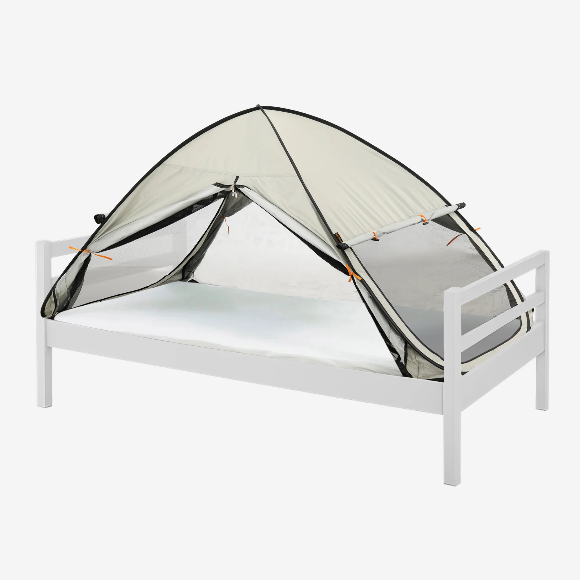 Bed tent pop-up Ivory 200x90