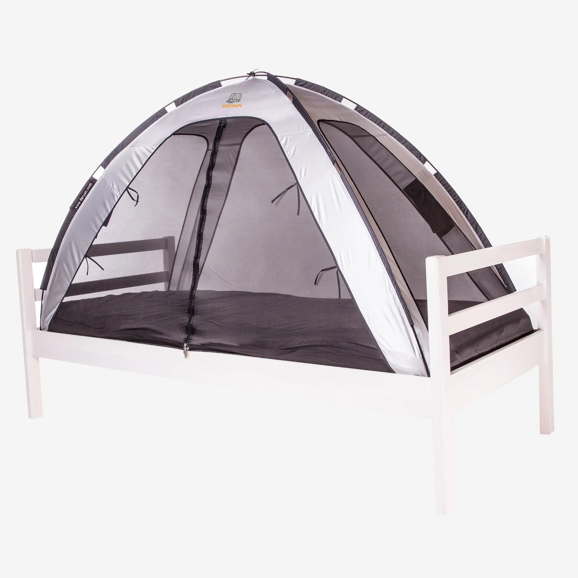 Bed Tent Silver 78.8"x35.5" - Image 8