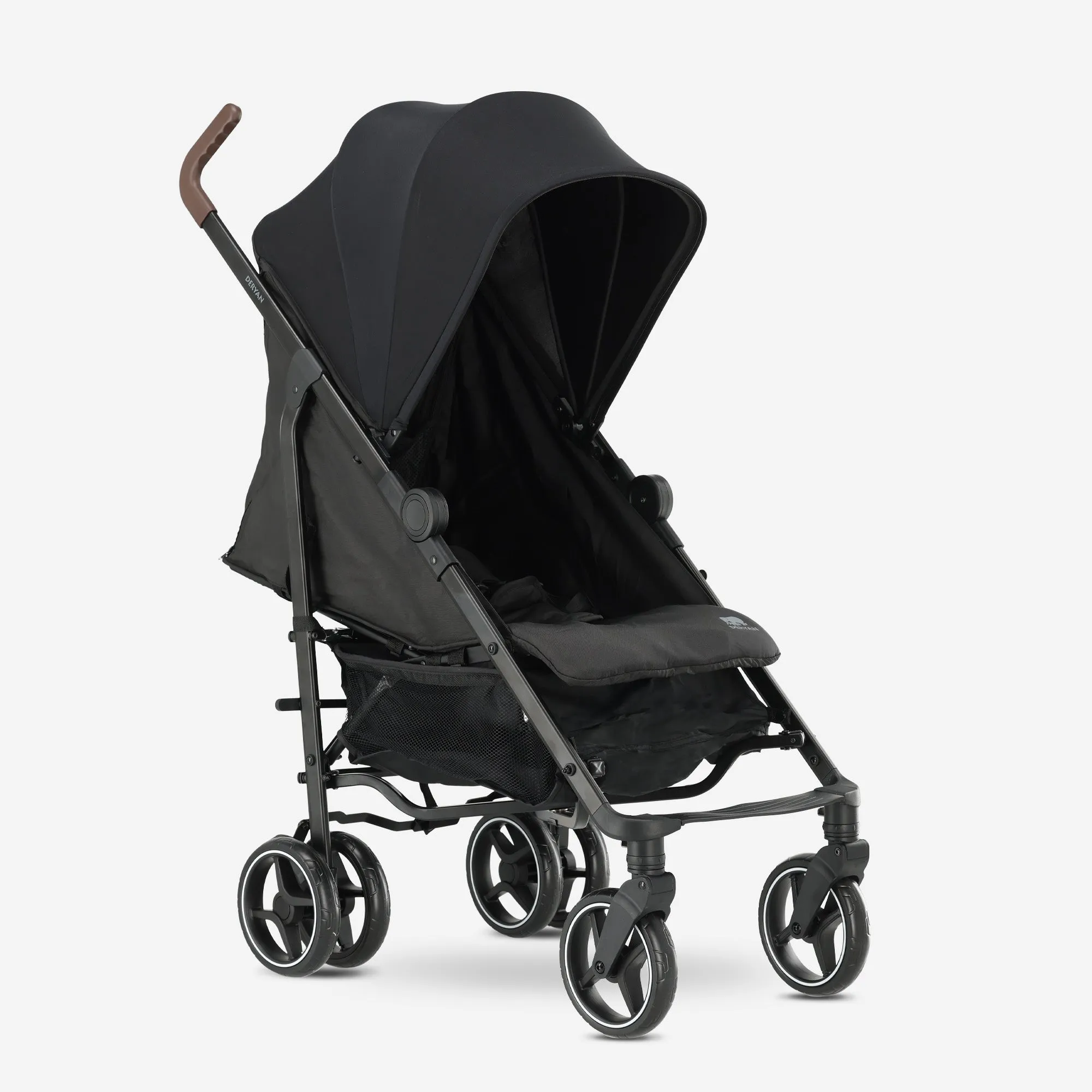 Bobbie Umbrella Stroller - Includes mosquito net - Includes carry bag - Suitable for children up to 48.5 lbs - Black - Image 6