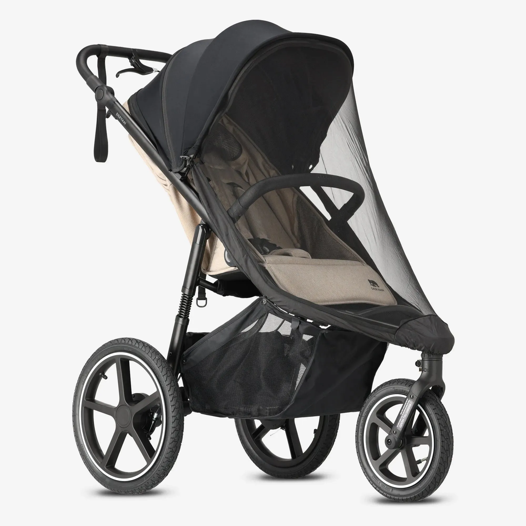 Bolt Running Stroller Cream - Image 12