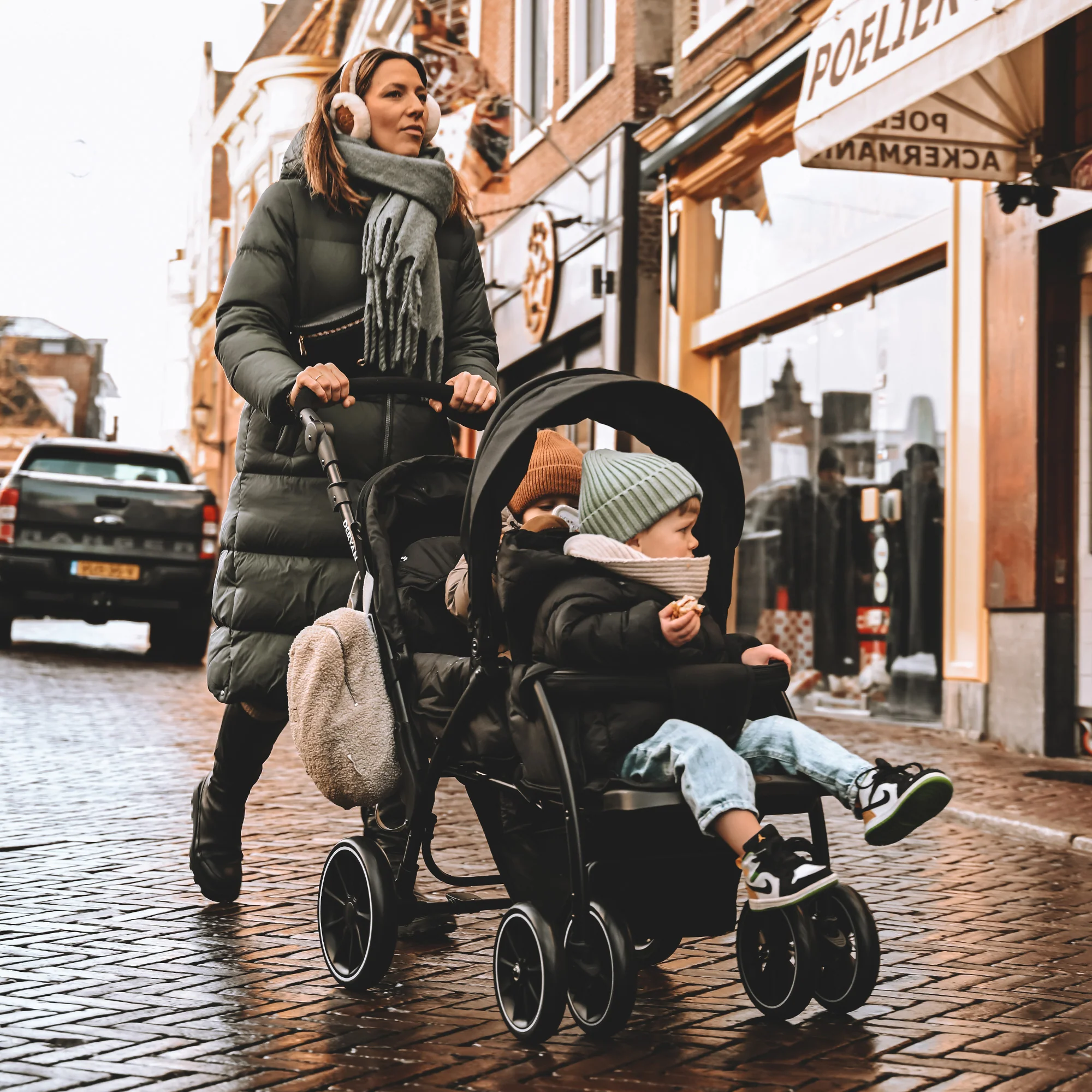 Elena Duo Stroller Black - Image 5
