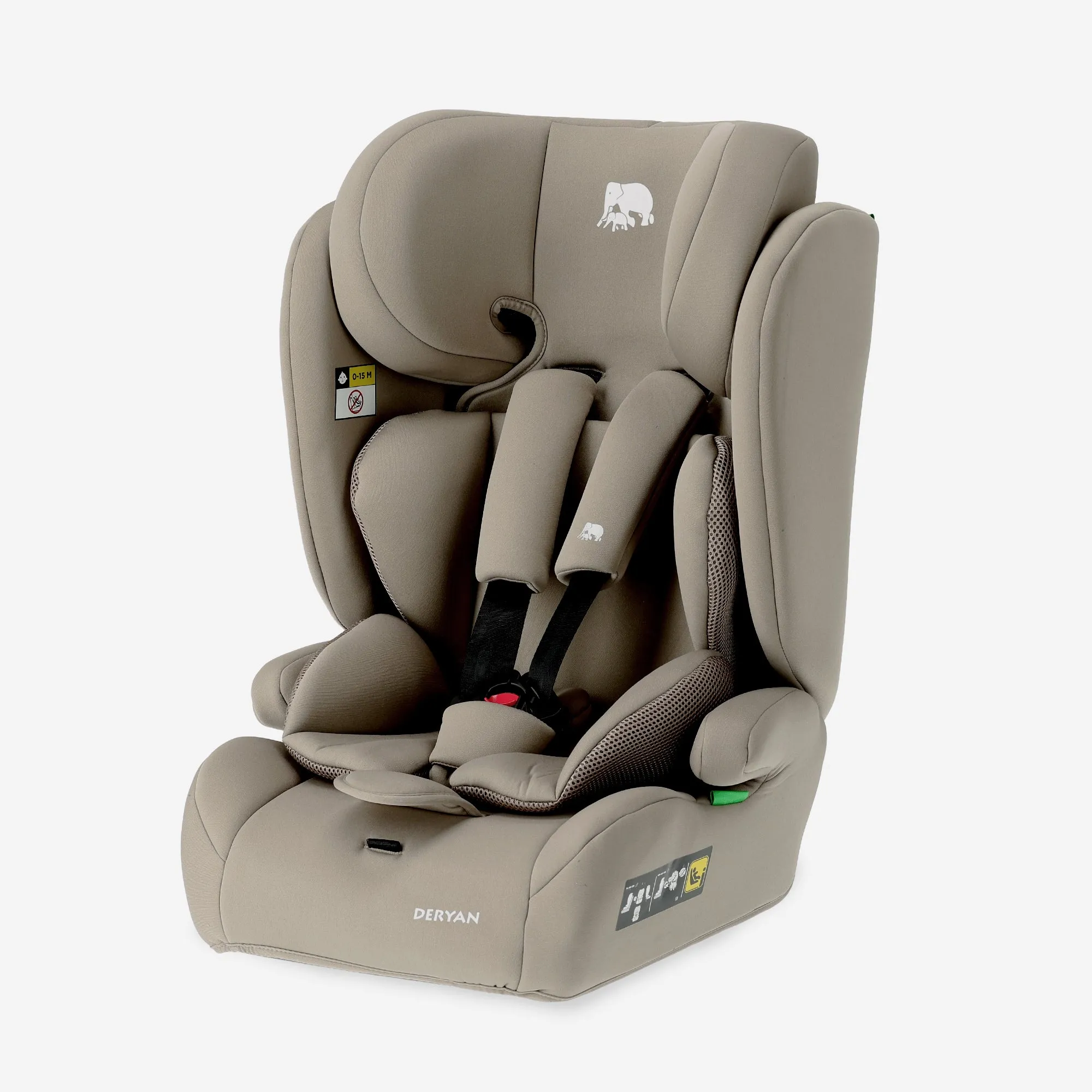 Carter Basic i-Size Car Seat 76–150 cm – 9–36 kg – Truffle Nougat - Image 9