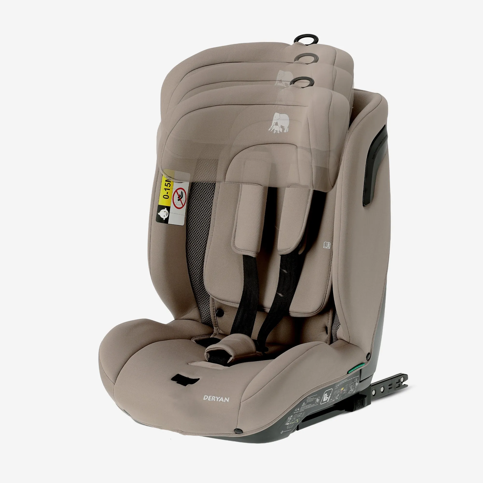 Carter Luxe i-Size/Isofix Car Seat 76–150 cm – 9–36 kg – Truffle Nougat - Image 10
