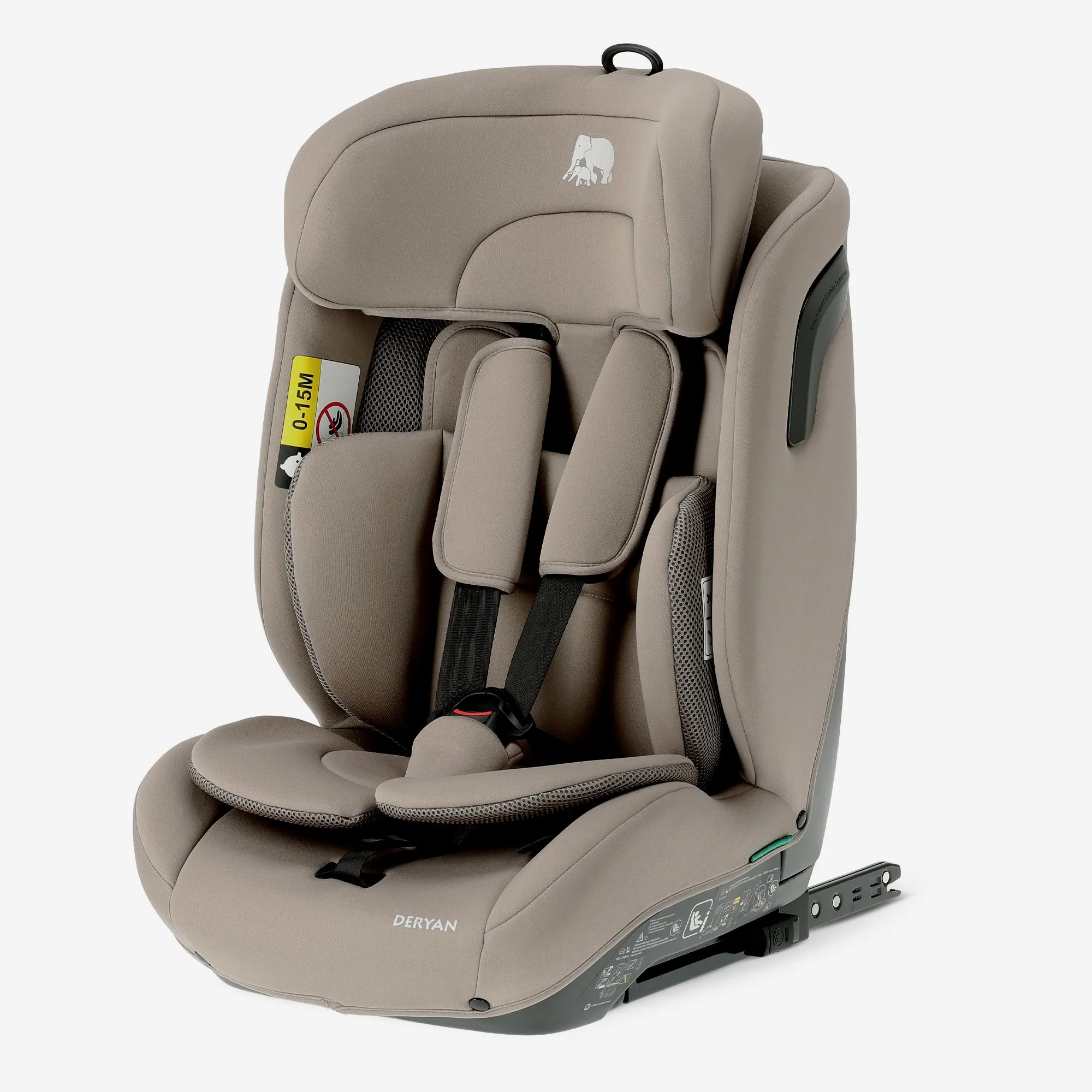 Carter Luxe i-Size/Isofix Car Seat 76–150 cm – 9–36 kg – Truffle Nougat - Image 8