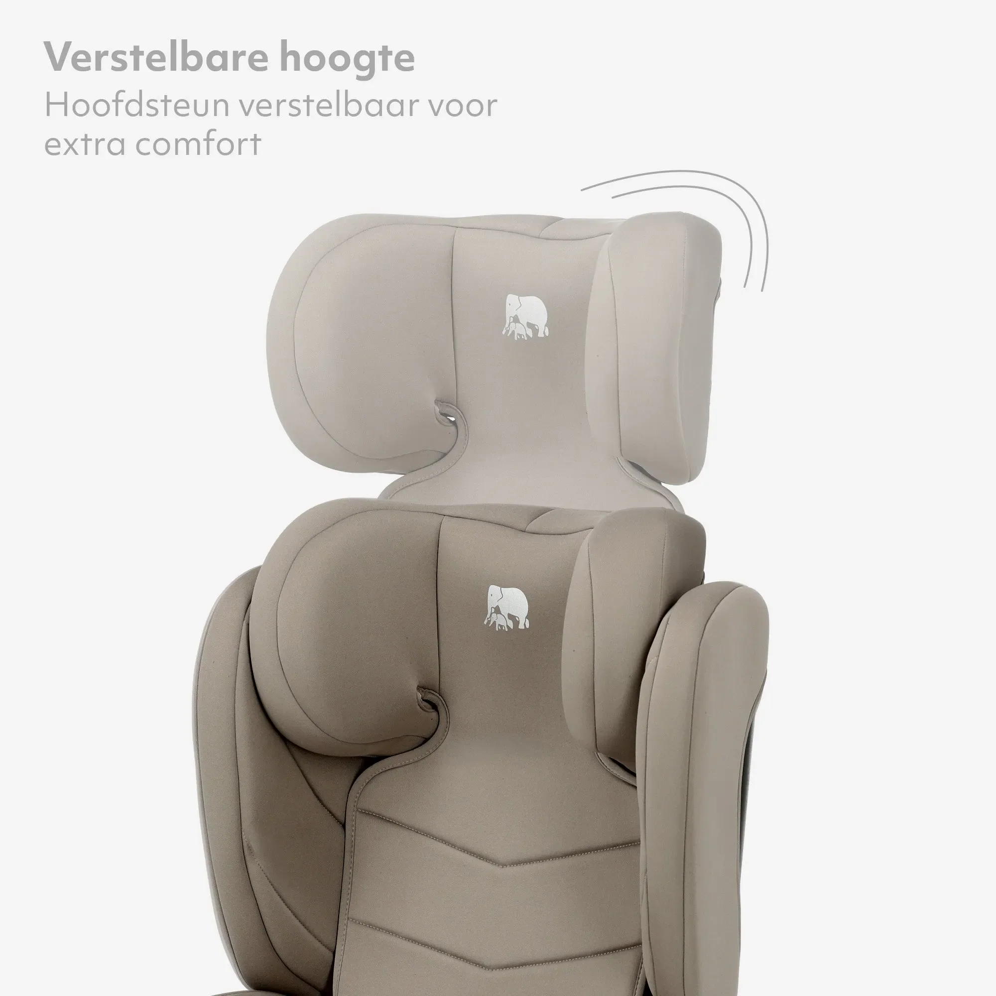 Charlie Luxe i-Size/Isofix Car Seat For ages 3.5 to approx. 12 years – 100–150 cm – Truffle Nougat - Image 3