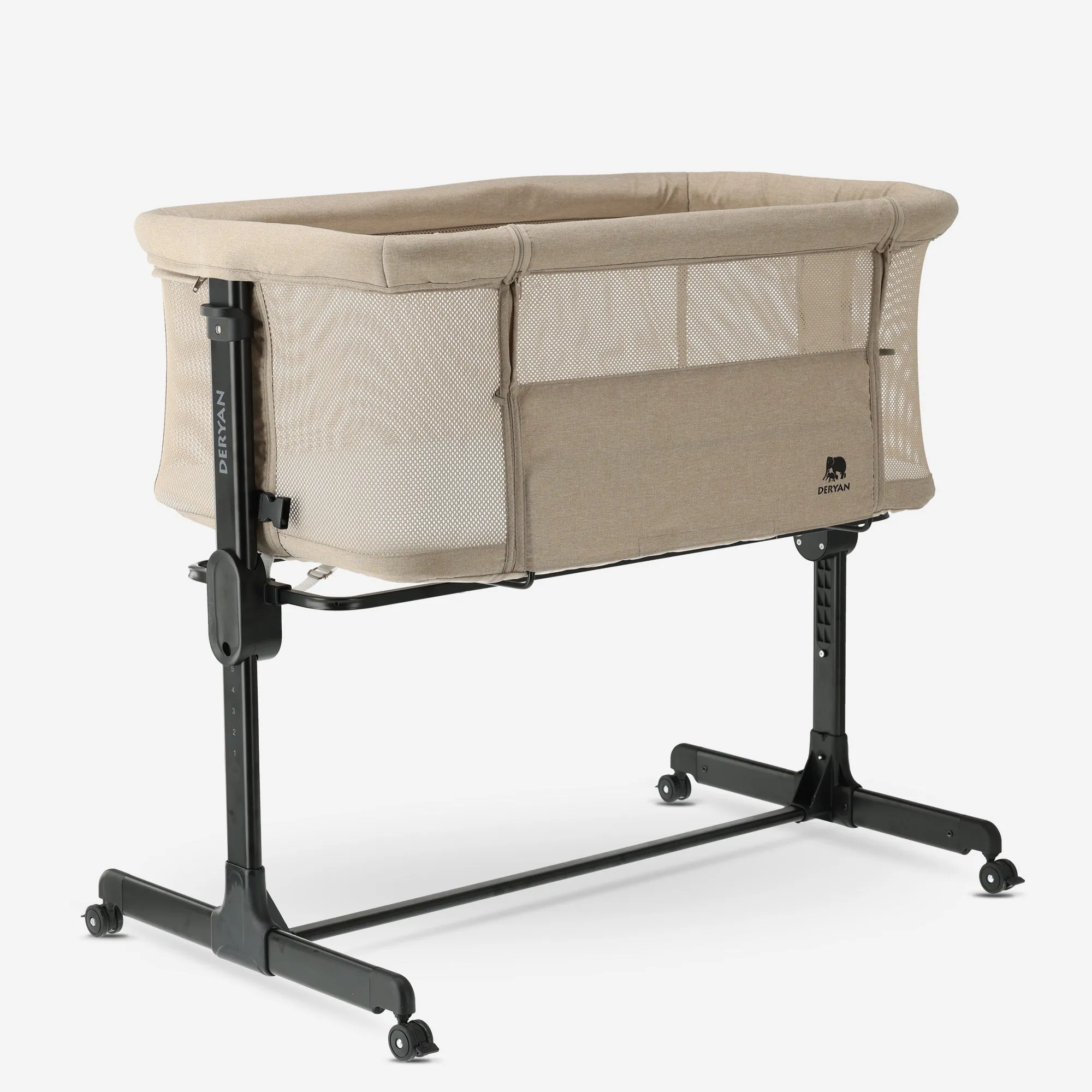 Co-Sleeper Snoozy Crib - Sand Melange