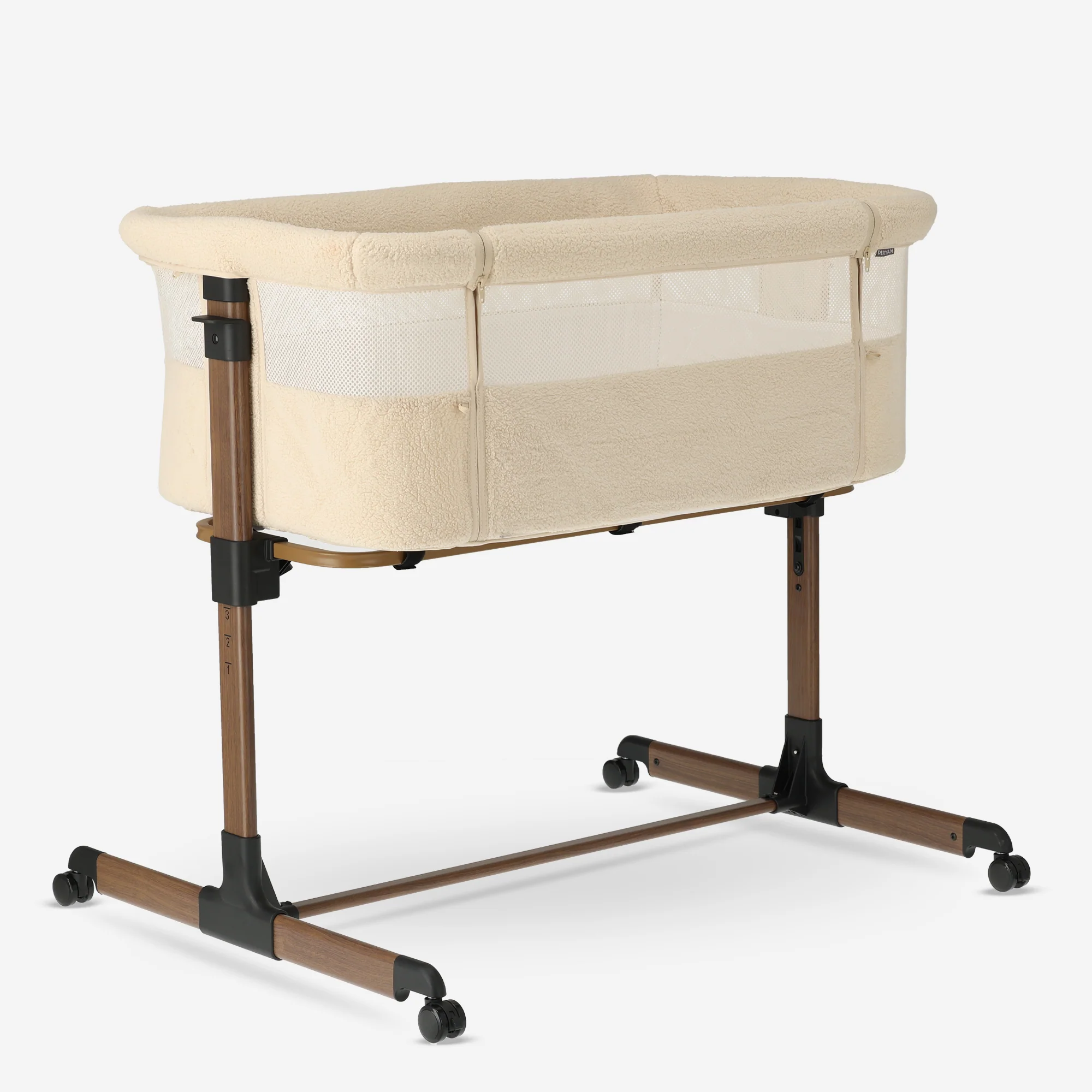 Snoozy Co-Sleeper Cradle - Teddy Nougat