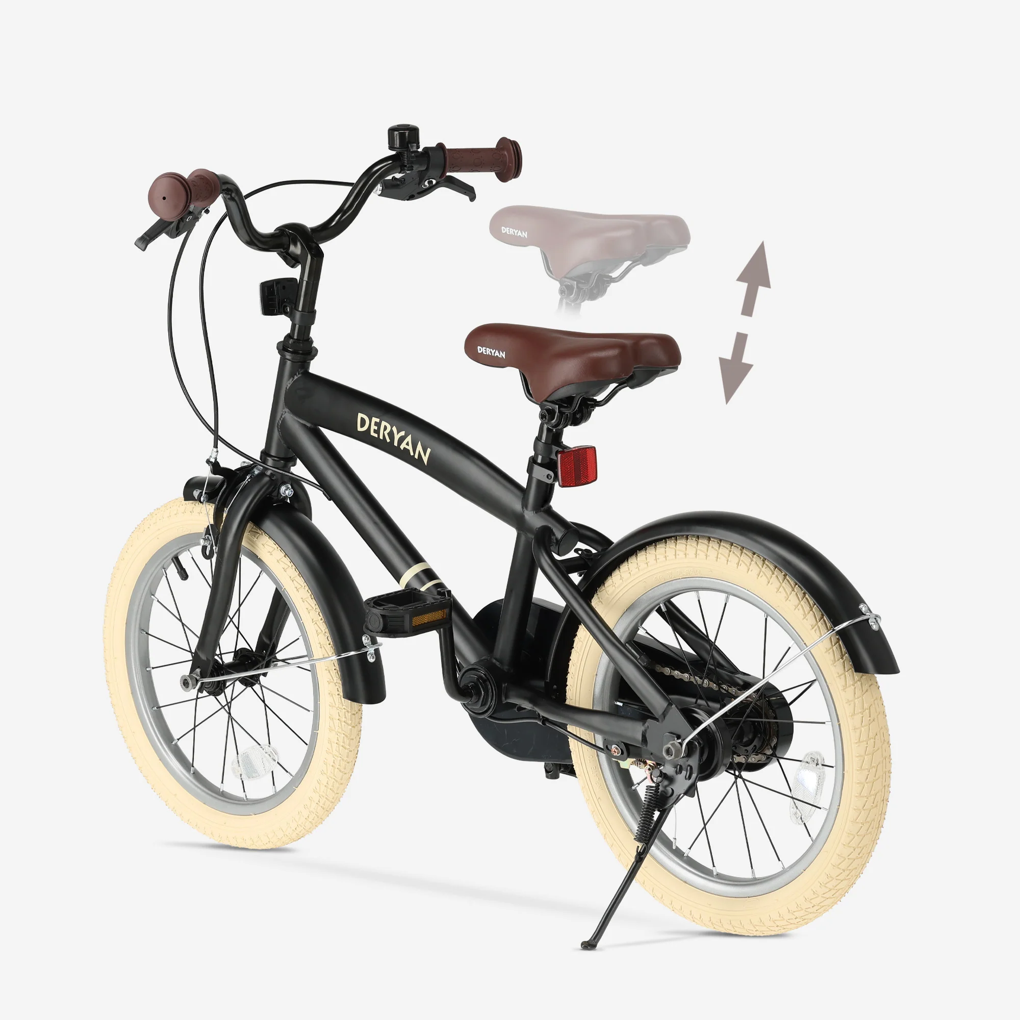 Coastline Children's Bike with Kickstand - 16 Inches - Image 5