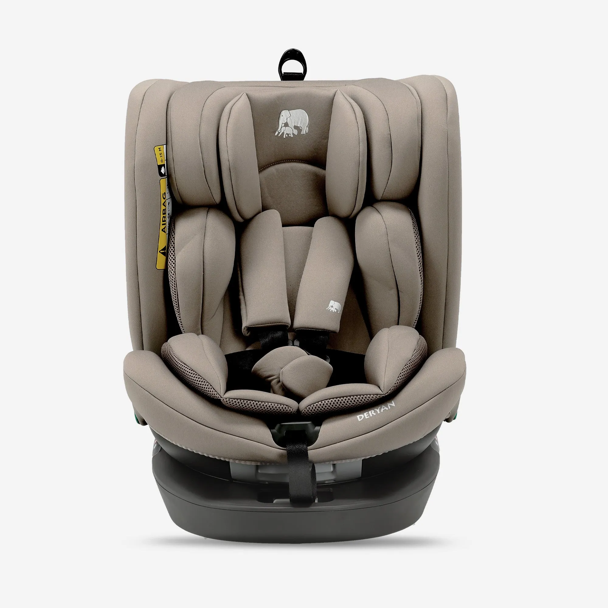 Colin Luxe i-Size/Isofix 360° Car Seat 40–150 cm – 0–36 kg – Truffle Nougat - Image 2