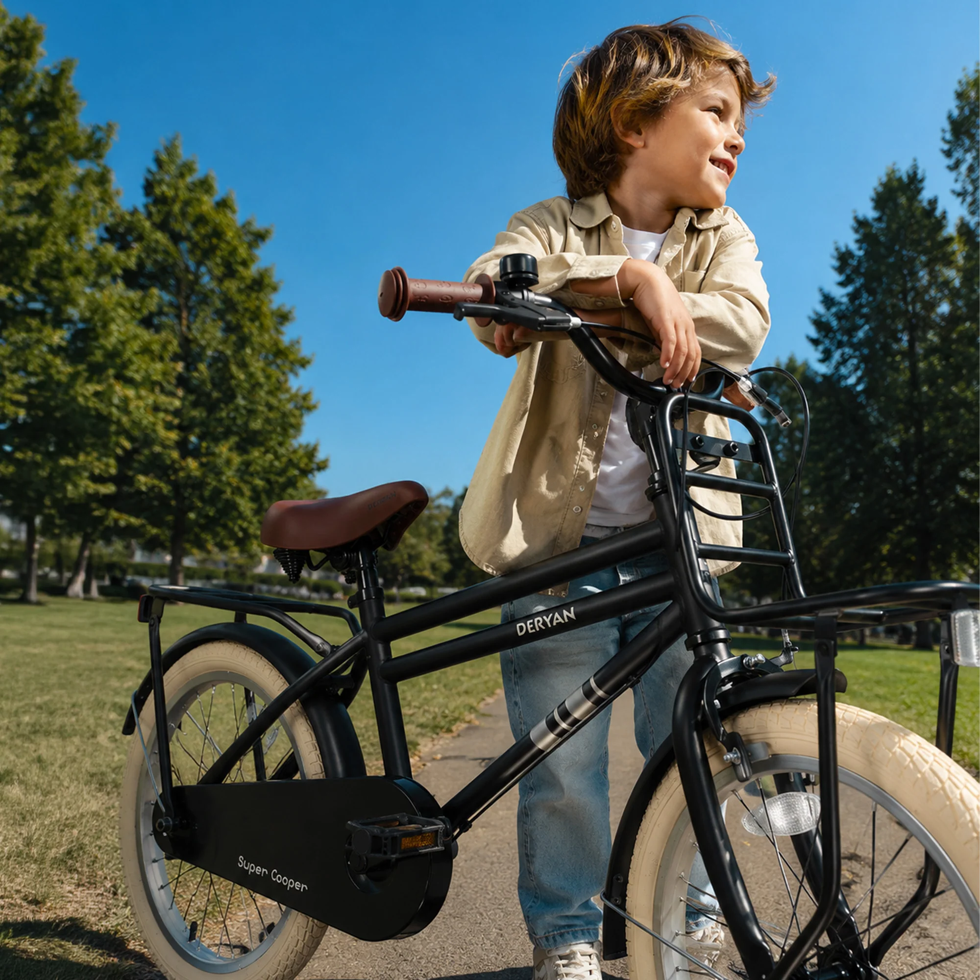 Cooper Children's Bike with Kickstand - 18 Inches - Image 5