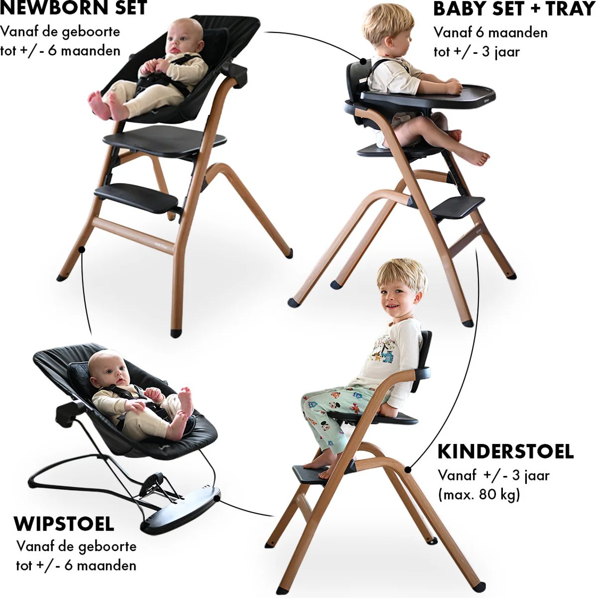 Curve High Chair Set Complete - Including rocker - Image 7