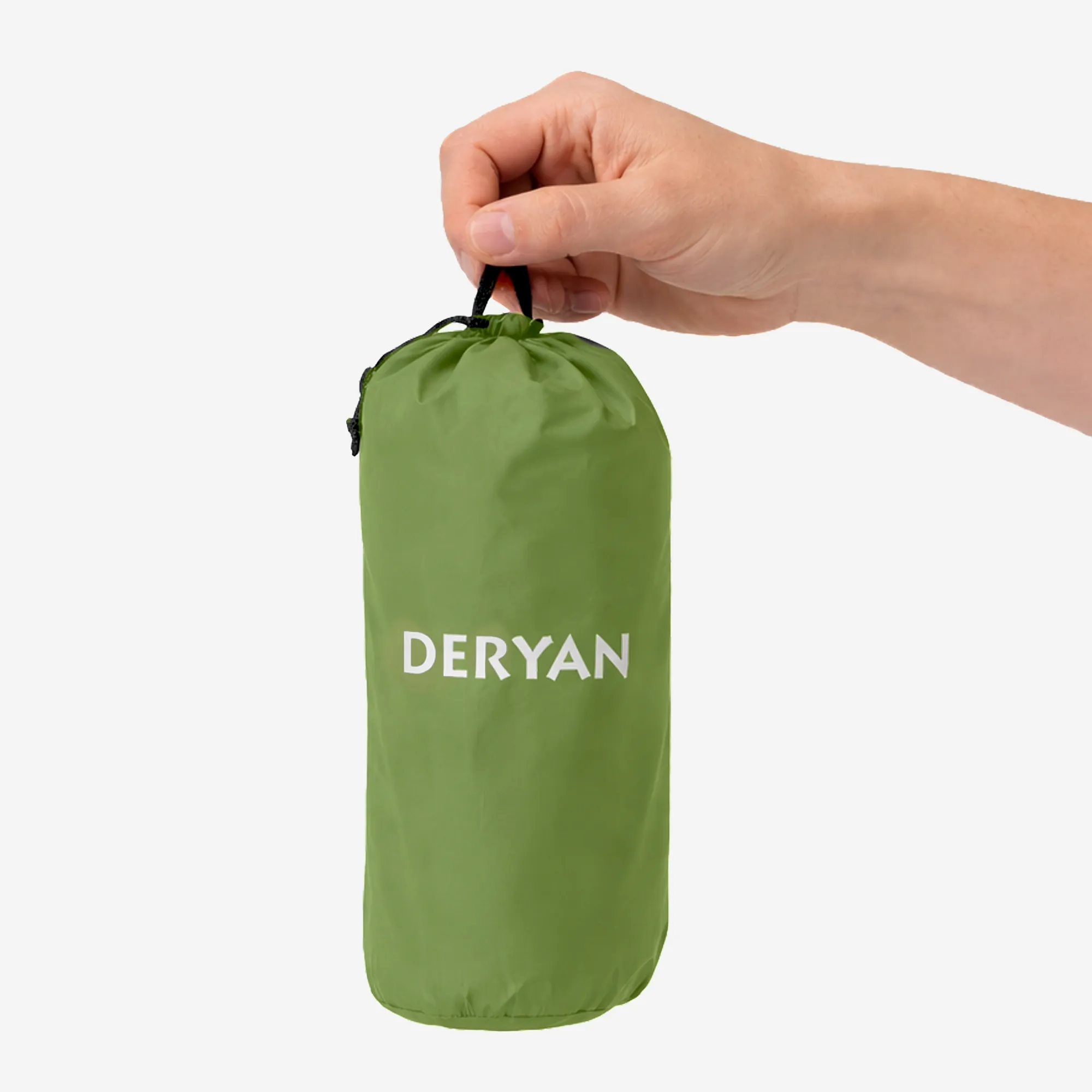 Deryan Bed - Camping Air Mattress - Includes Carry Bag - Green - Image 4