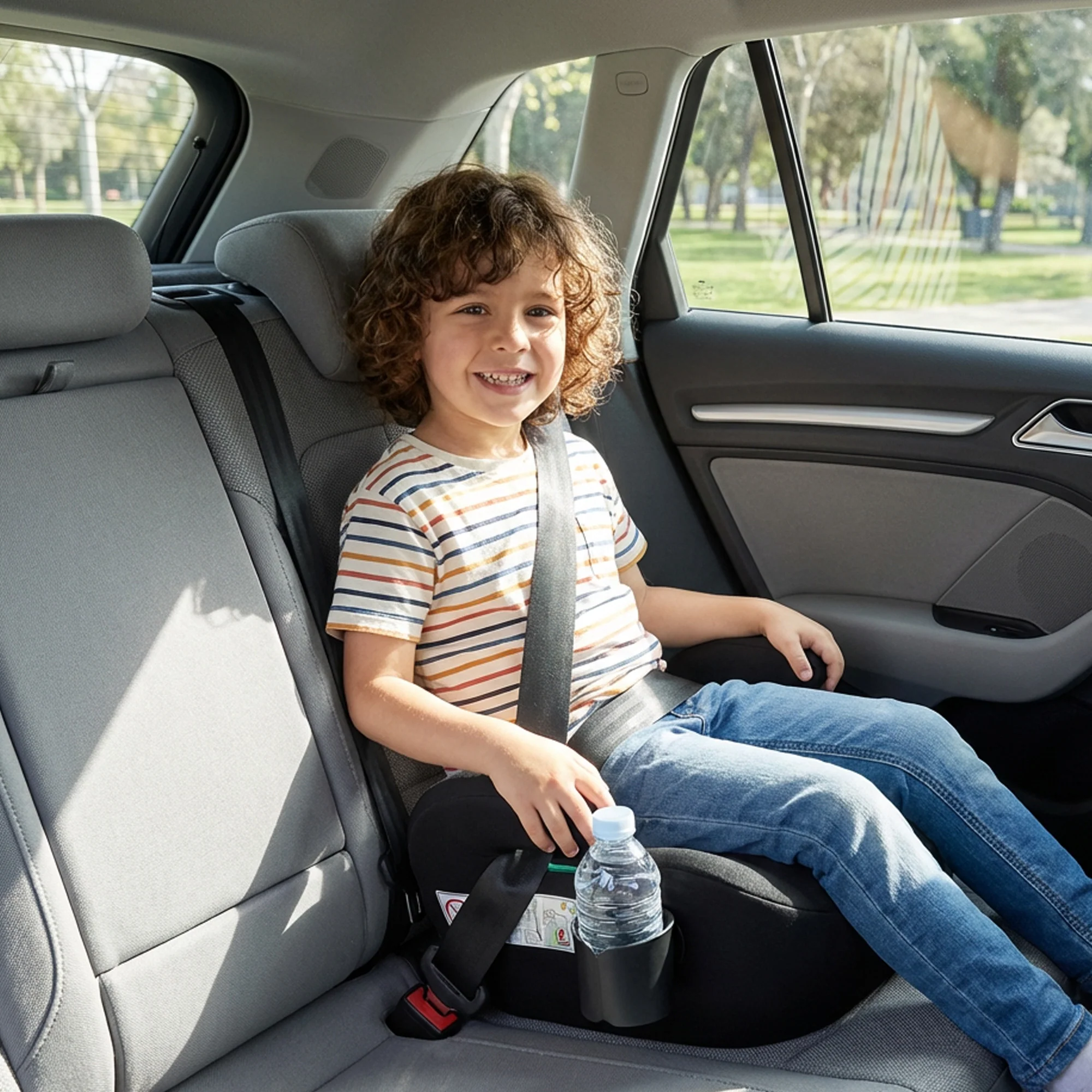Cody i-Size Basic Booster Seat - Black - Image 2