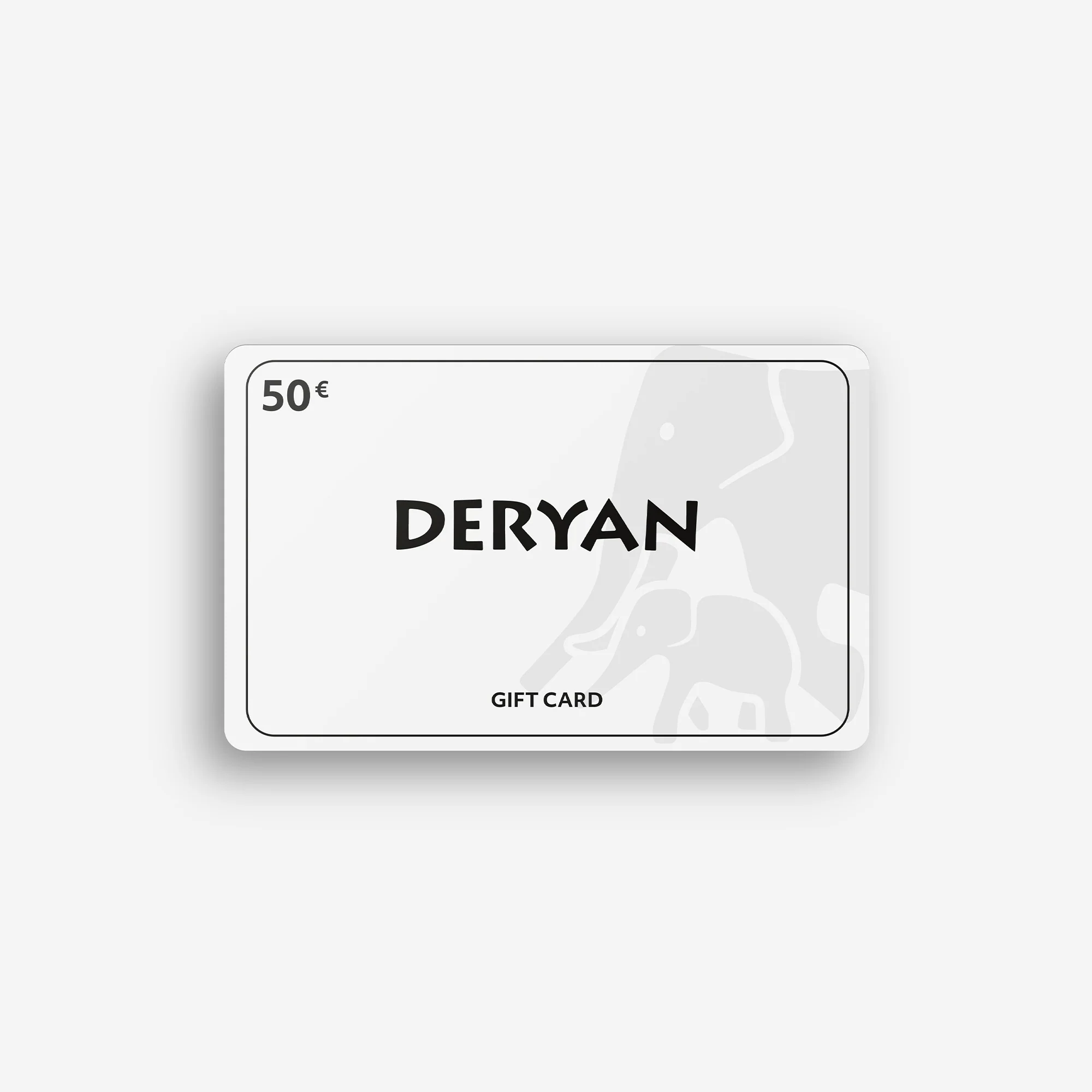 DERYAN Card €50