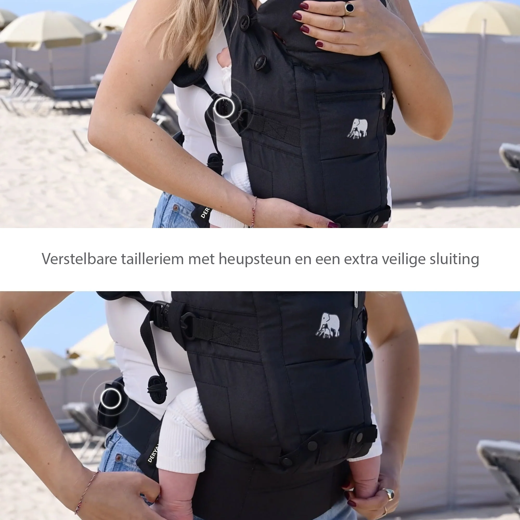 Baby Carrier 4 in 1 - Black - Image 3