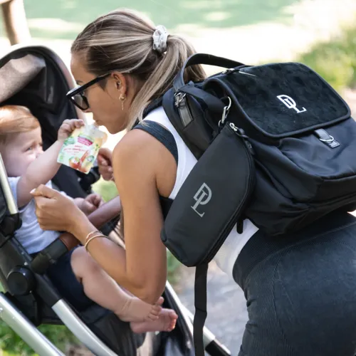 Three-Piece Diaper Bag Black - Image 9