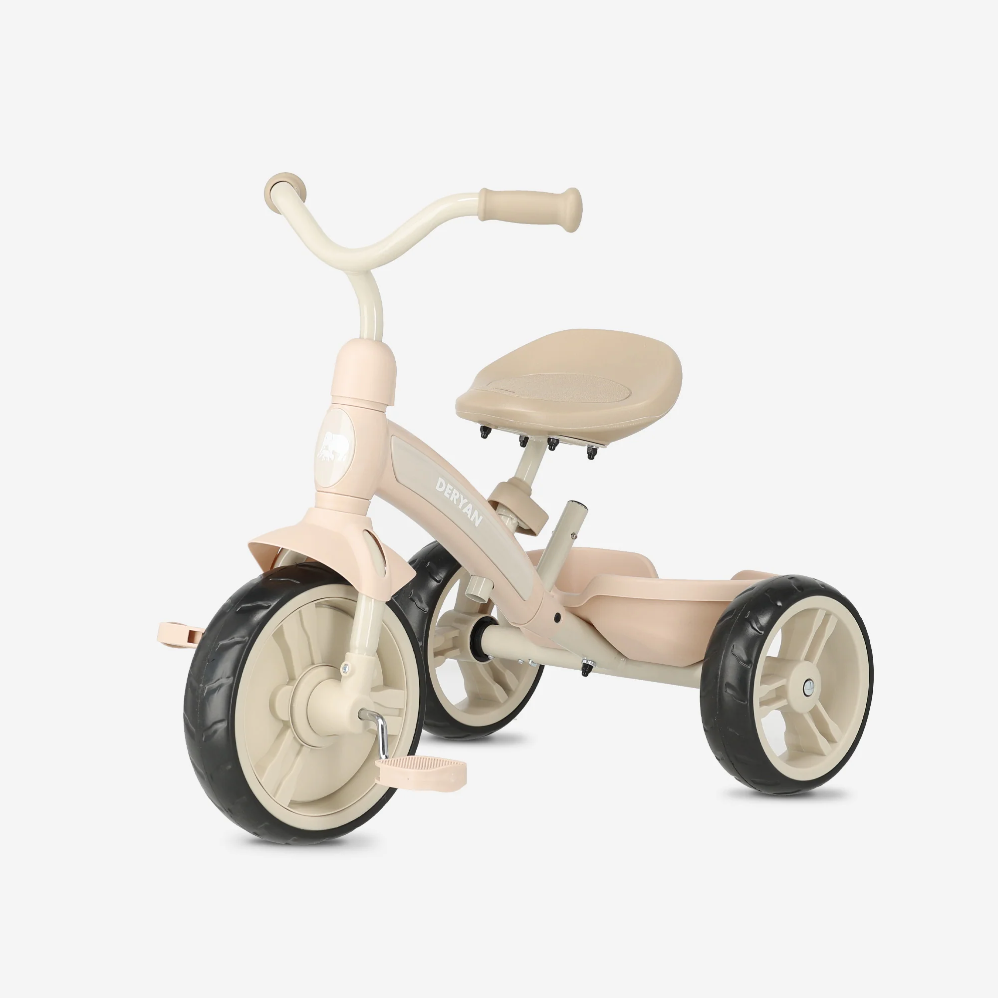 Three-Wheeler with Push Bar - Sand - Image 3