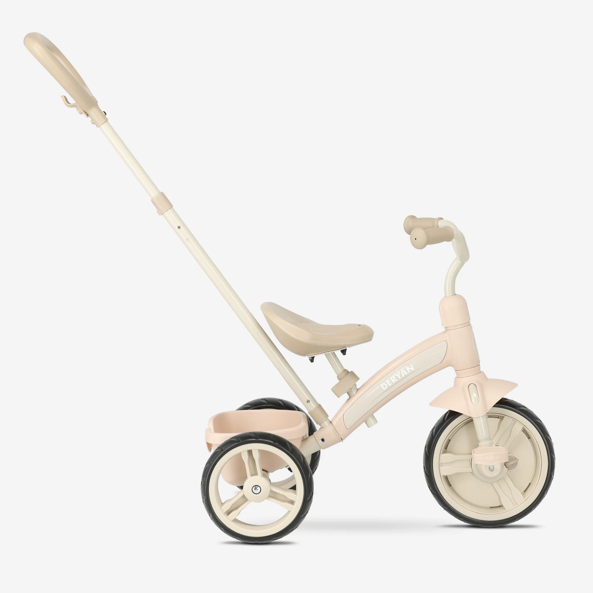 Three-Wheeler with Push Bar - Sand - Image 6