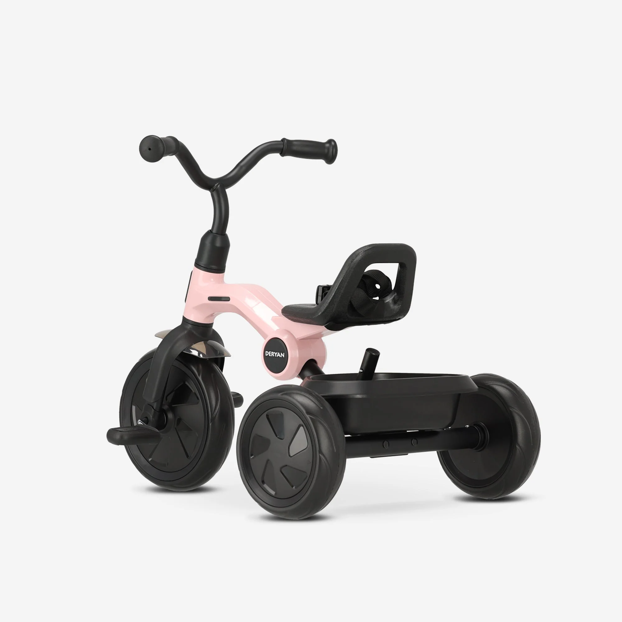 Drifter Tricycle with push bar Rosé - Image 7