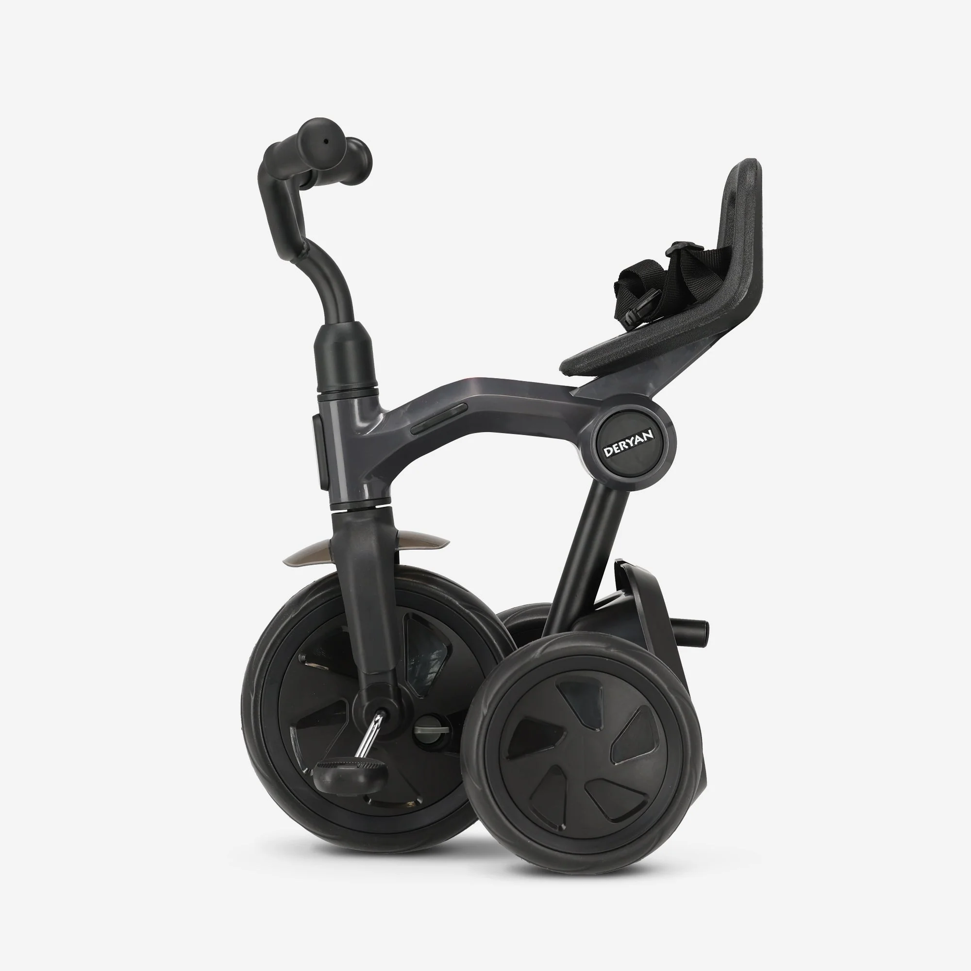 Drifter Tricycle with push bar Black - Image 3