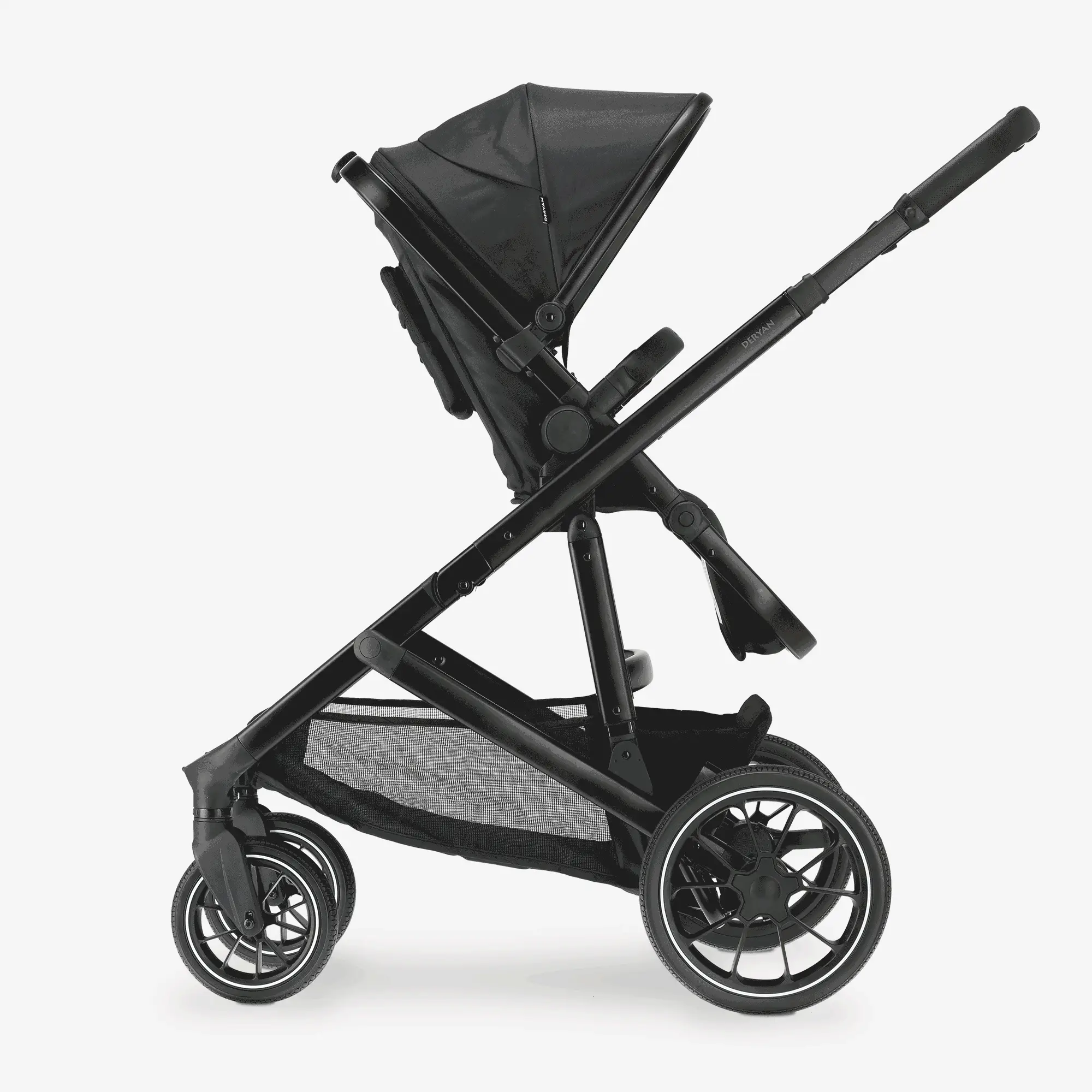 Evy² Duo Stroller, Black, Two-Seater - Image 13