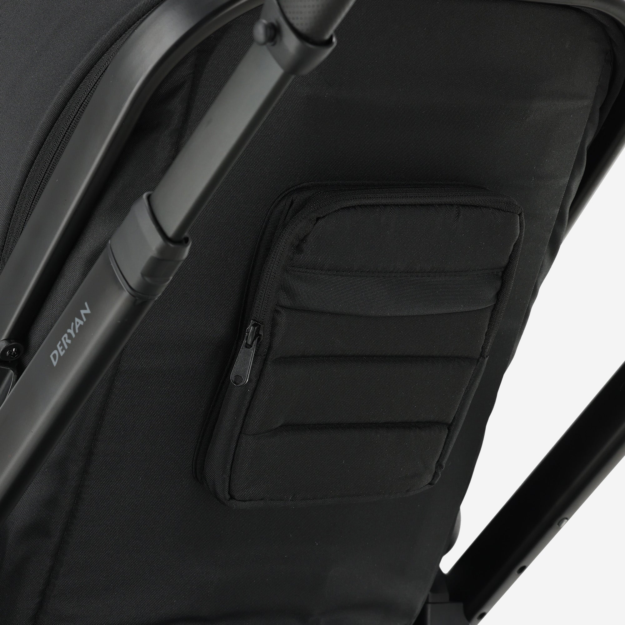 Evy² Duo Stroller, Black, Two-Seater - Image 6