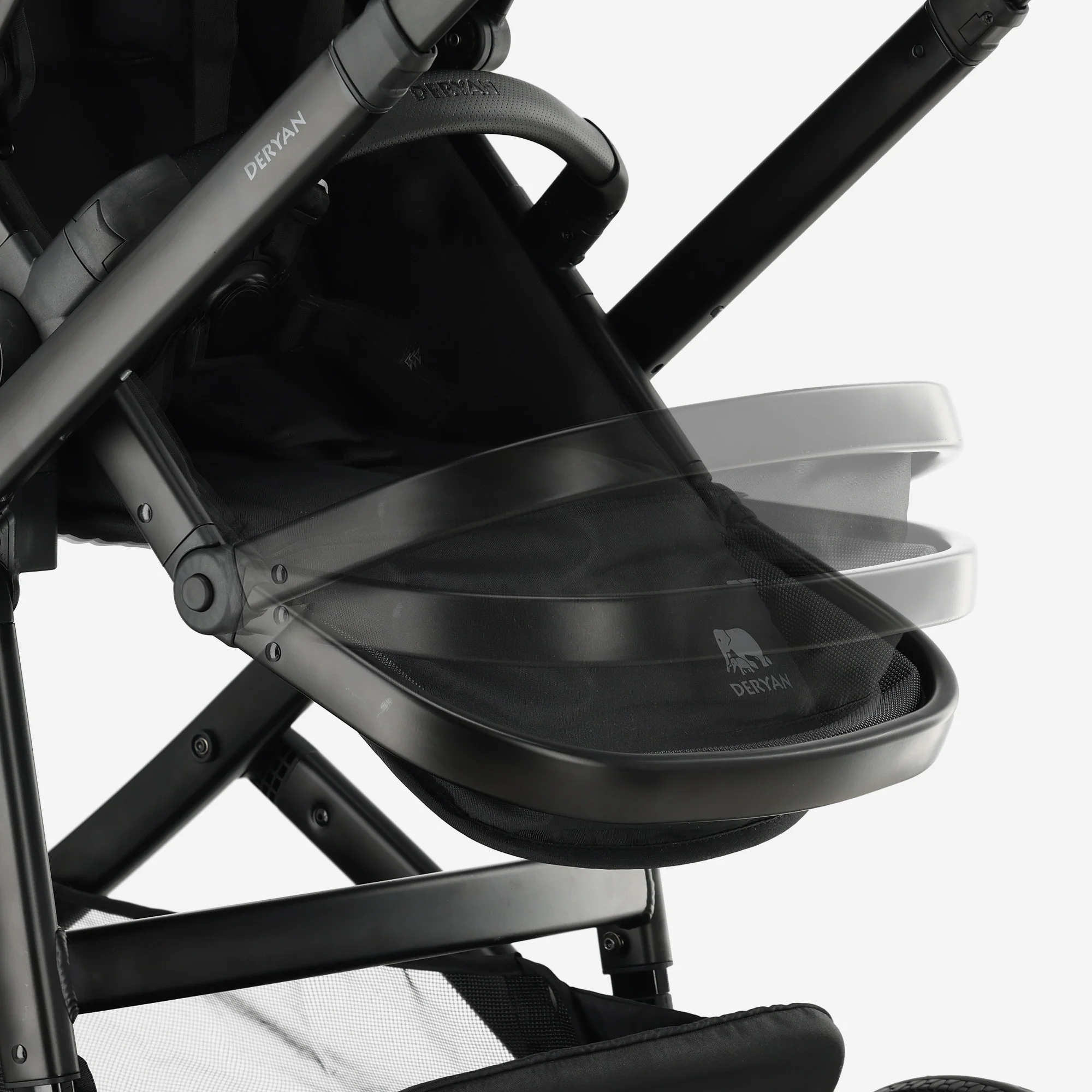 Evy² Duo Stroller, Black, 2-in-1 - Image 4