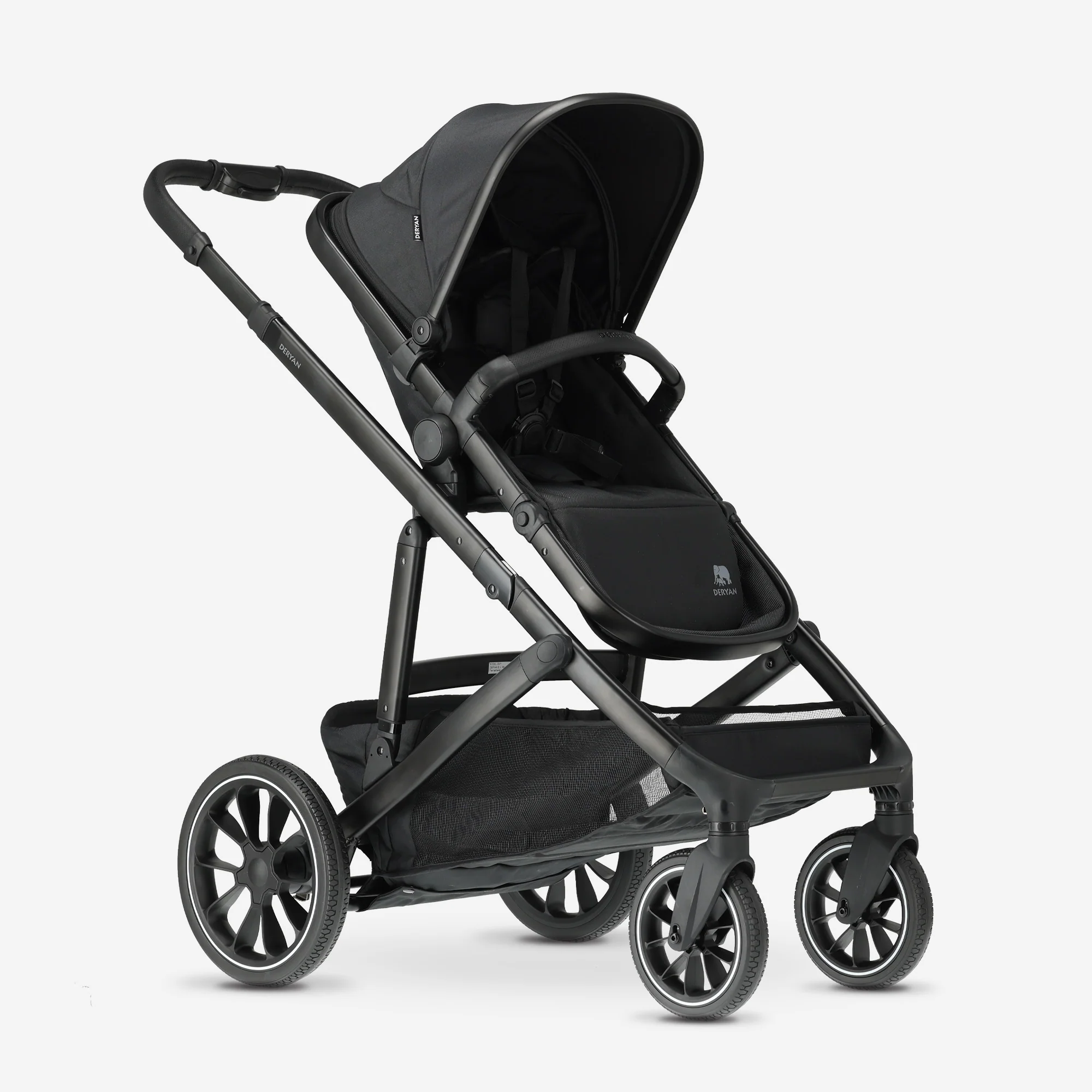 Evy² Duo Stroller, Black, 2-in-1 - Image 6