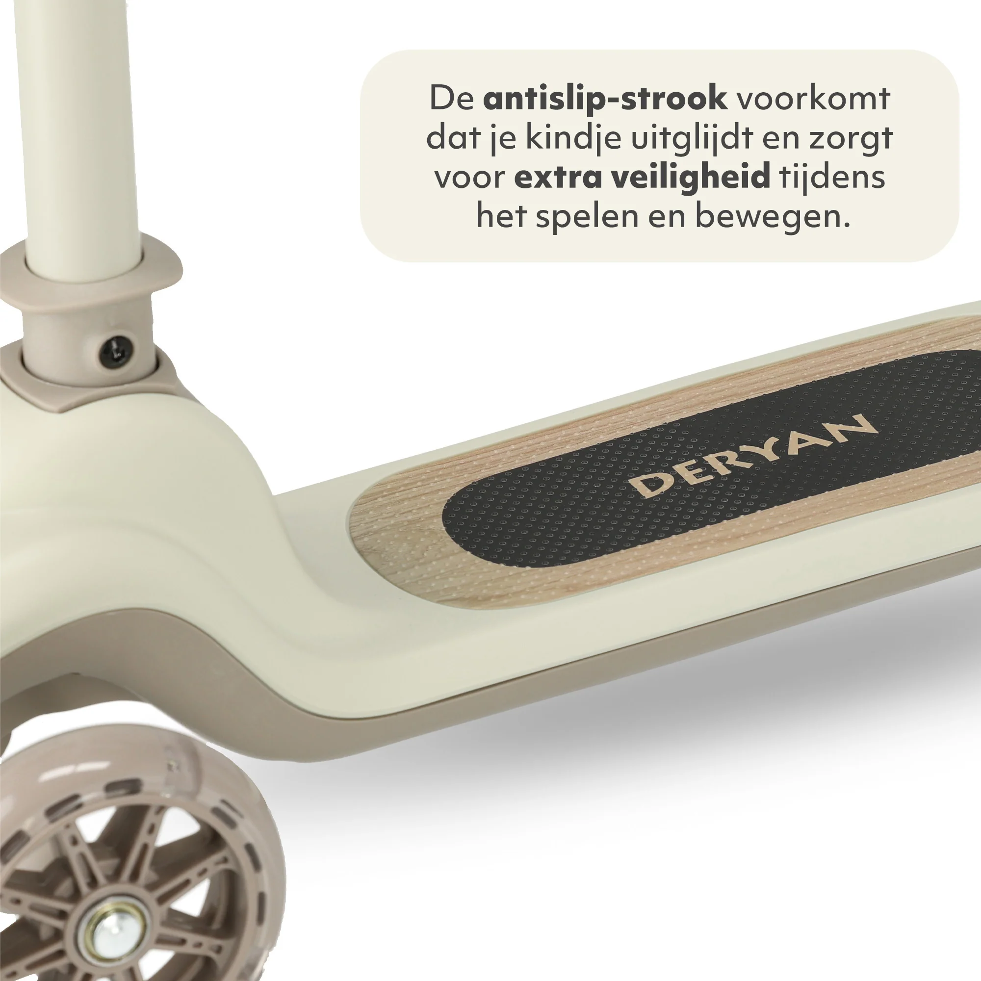 Harvey Kids Scooter 3 wheels - age group 3+ - max 110.3 lb - LED lights in the wheels - height adjustable 25.6"-27.6"-29.5"-31.5" - Grey - Image 5