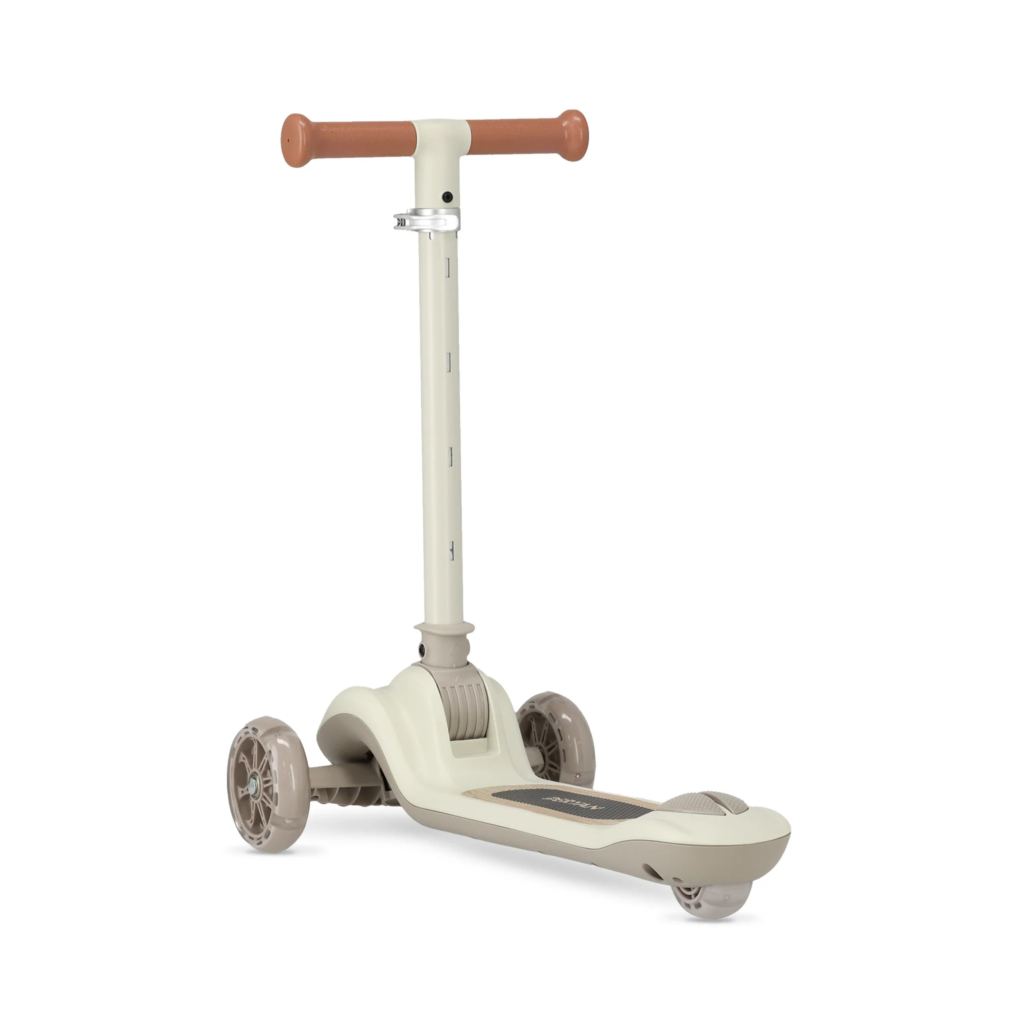 Harvey Kids Scooter 3 wheels - age group 3+ - max 110.3 lb - LED lights in the wheels - height adjustable 25.6"-27.6"-29.5"-31.5" - Grey - Image 7