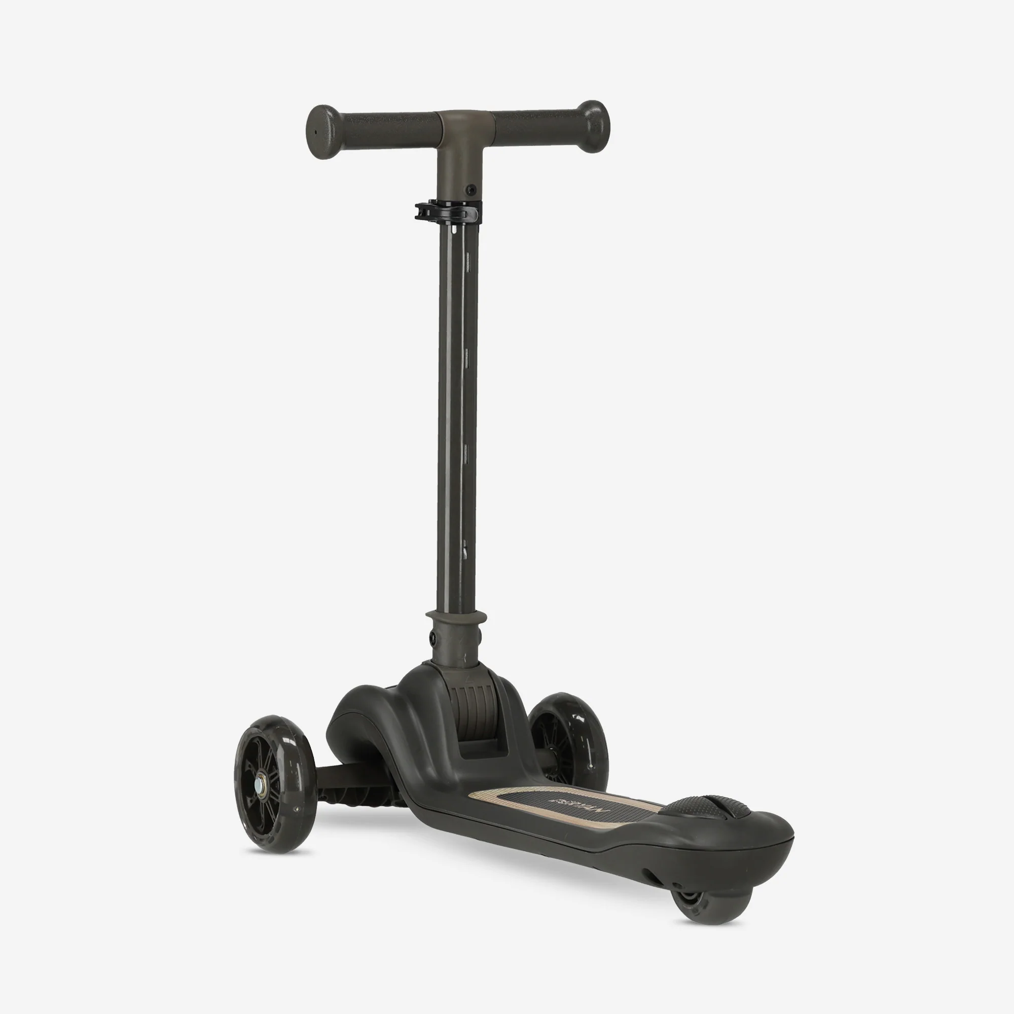 Harvey Kids Scooter 3 wheels - age group 3+ - max 110.3 lb - LED lights in the wheels - height adjustable 25.6"-27.6"-29.5"-31.5" - Black - Image 4