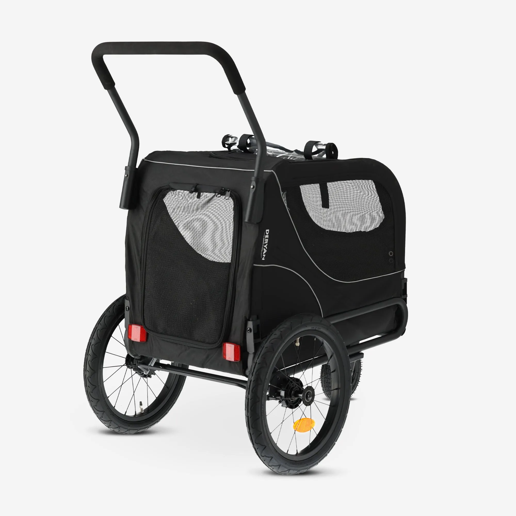 Dog Bike Trailer 2-in-1 – Foldable – Up to 20kg – Suitable for E-bikes - Image 10