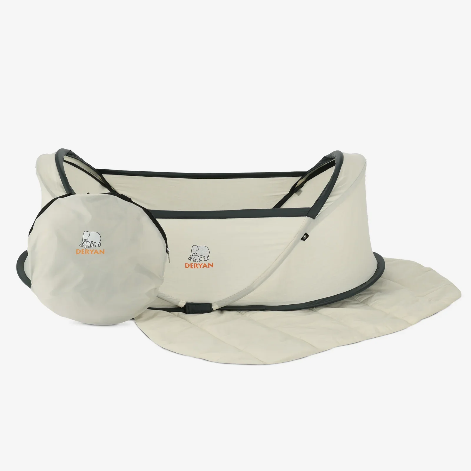 Infant Travel Crib - Cream - Image 5
