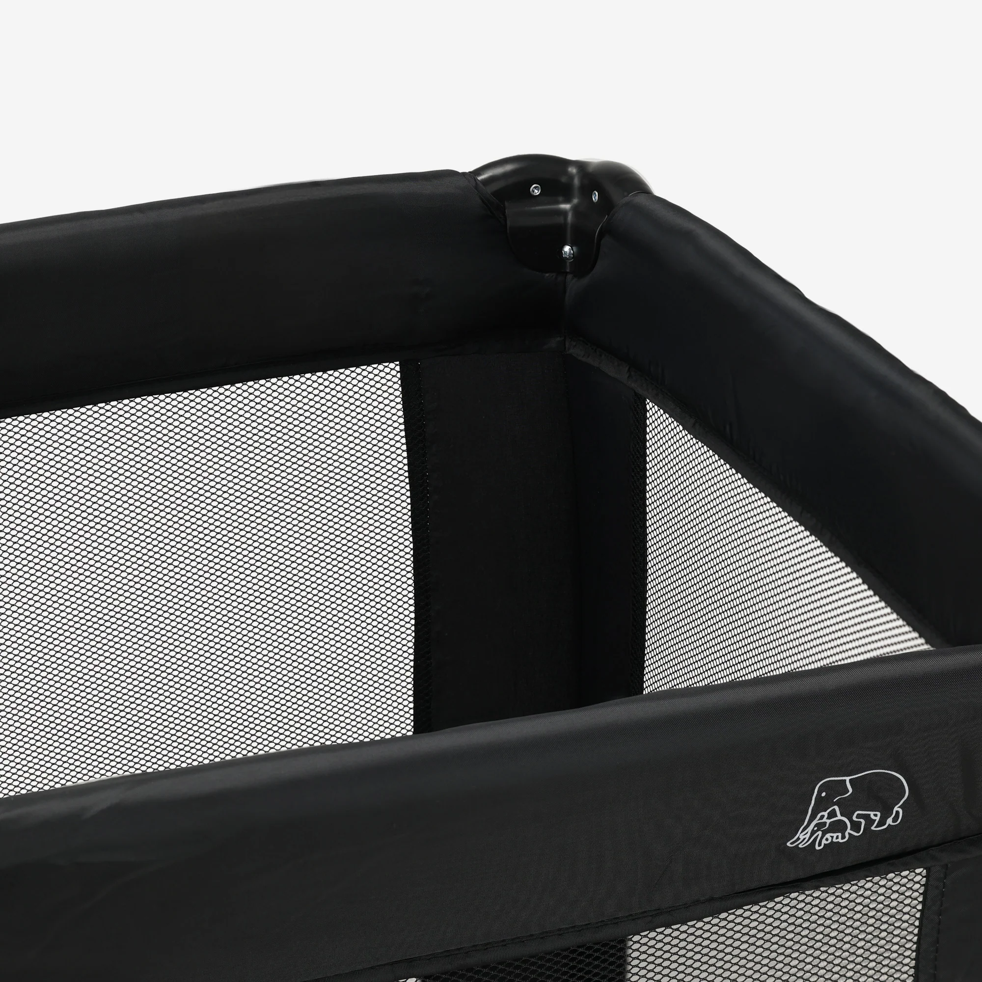 Foldable Playpen 100x100 cm - Black - Image 9