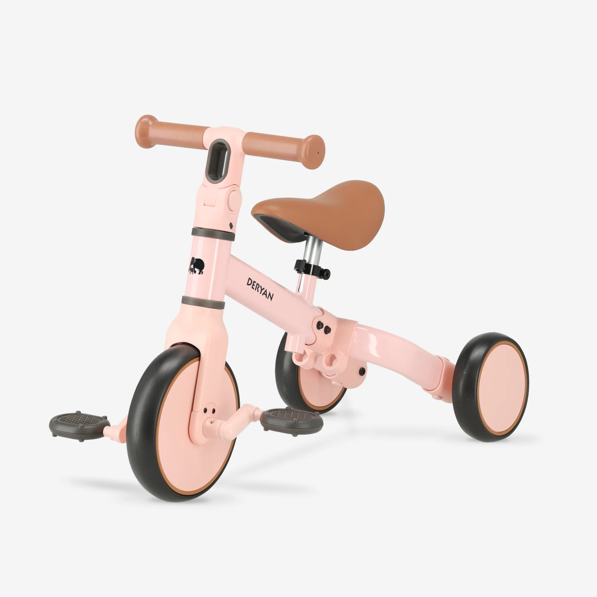 Jaime 4 in 1 Tricycle - Pink