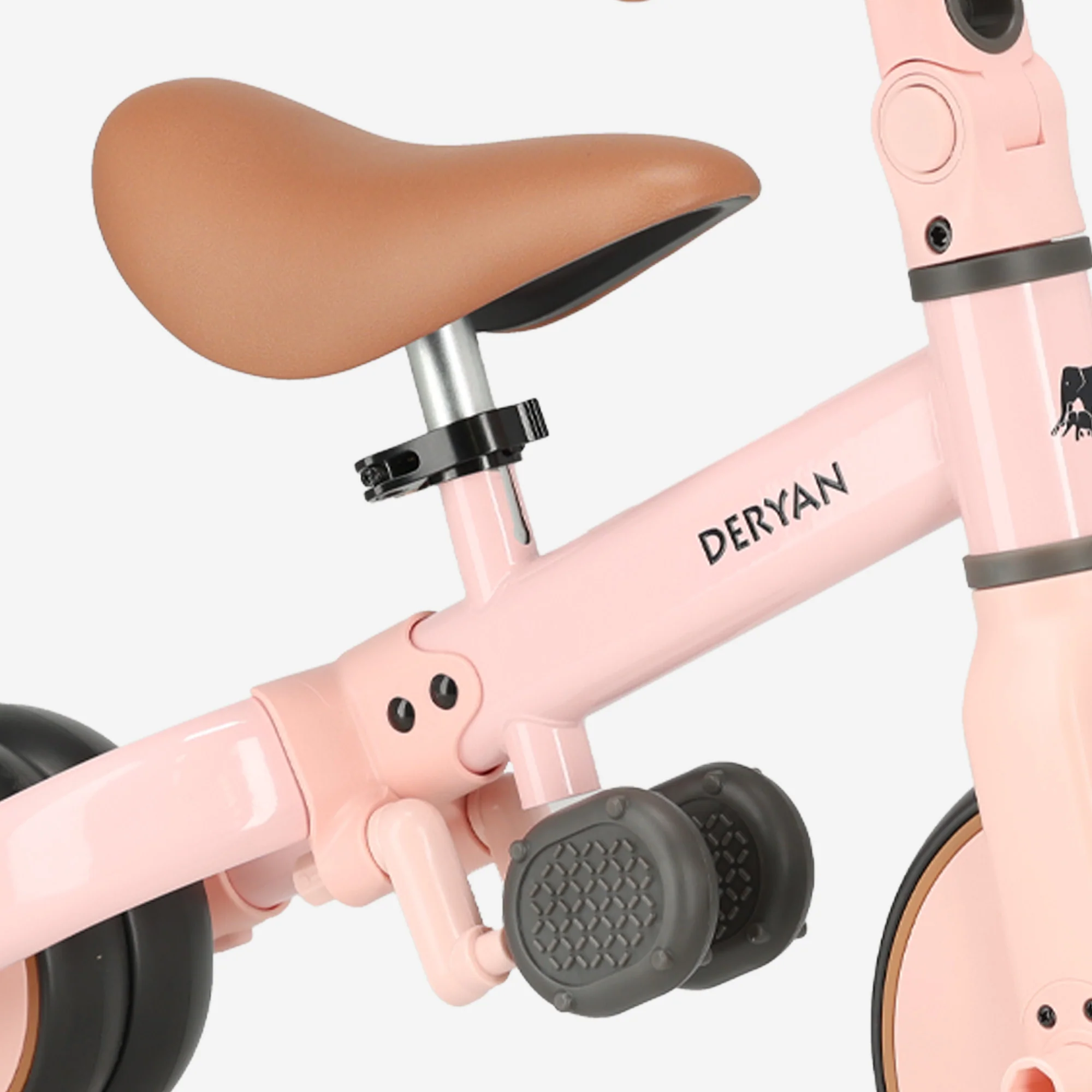 Jaime 4 in 1 Tricycle - Pink - Image 5