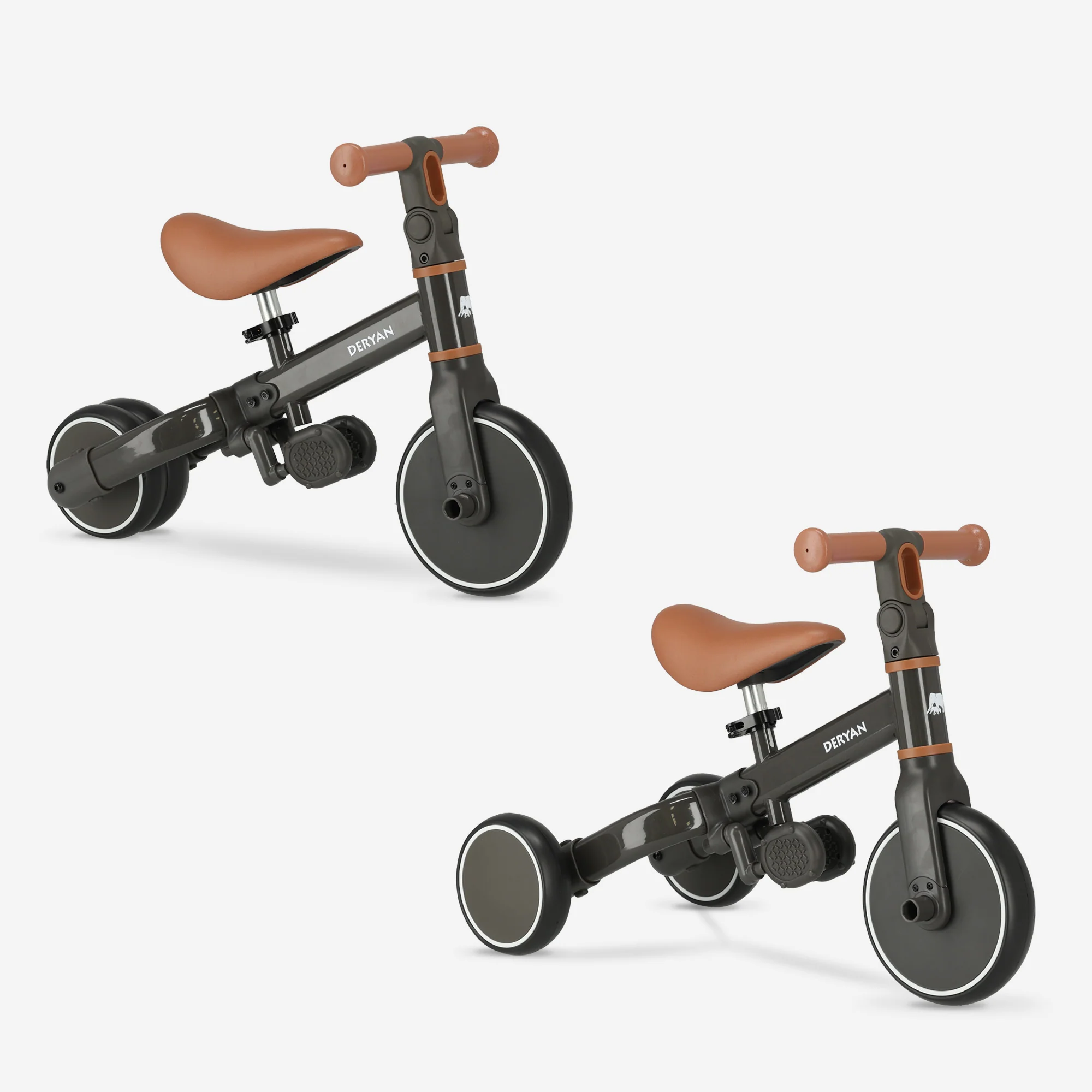 Jaime 4 in 1 Tricycle - Black - Image 3