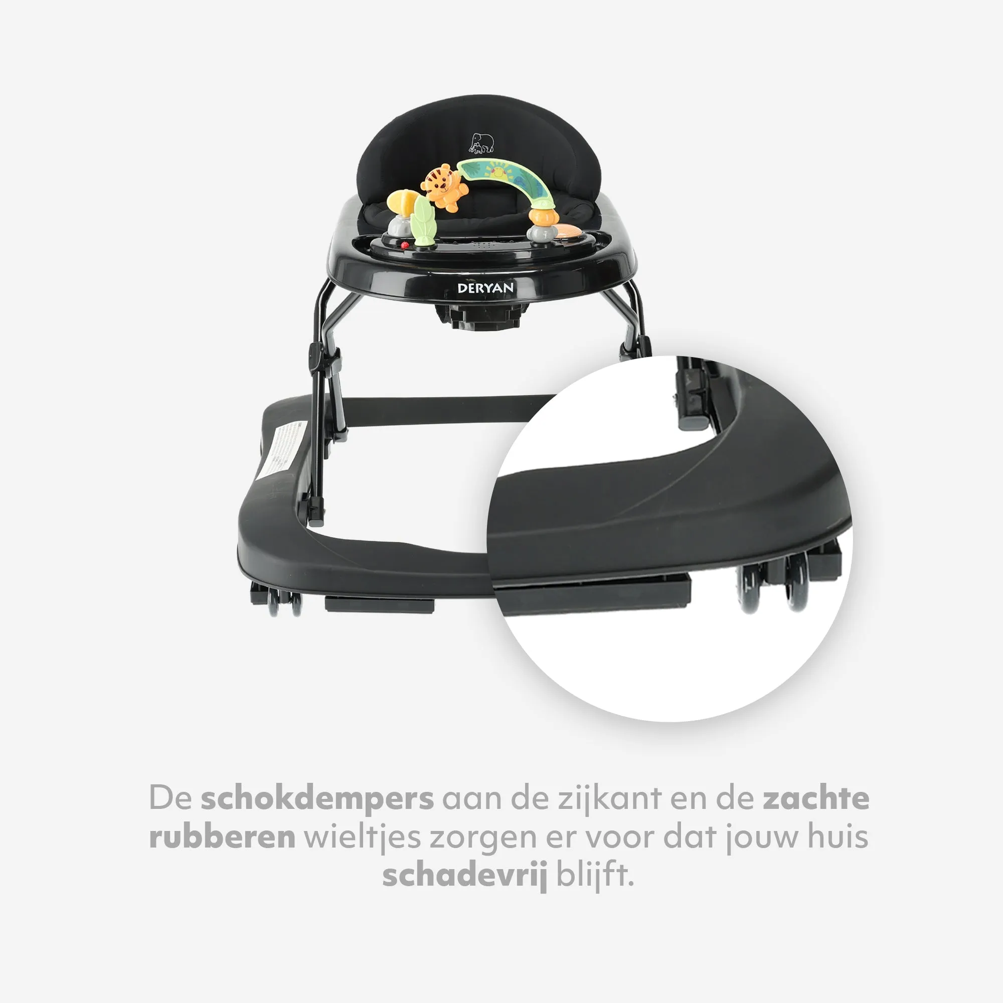2-in-1 Walker Black - Image 4