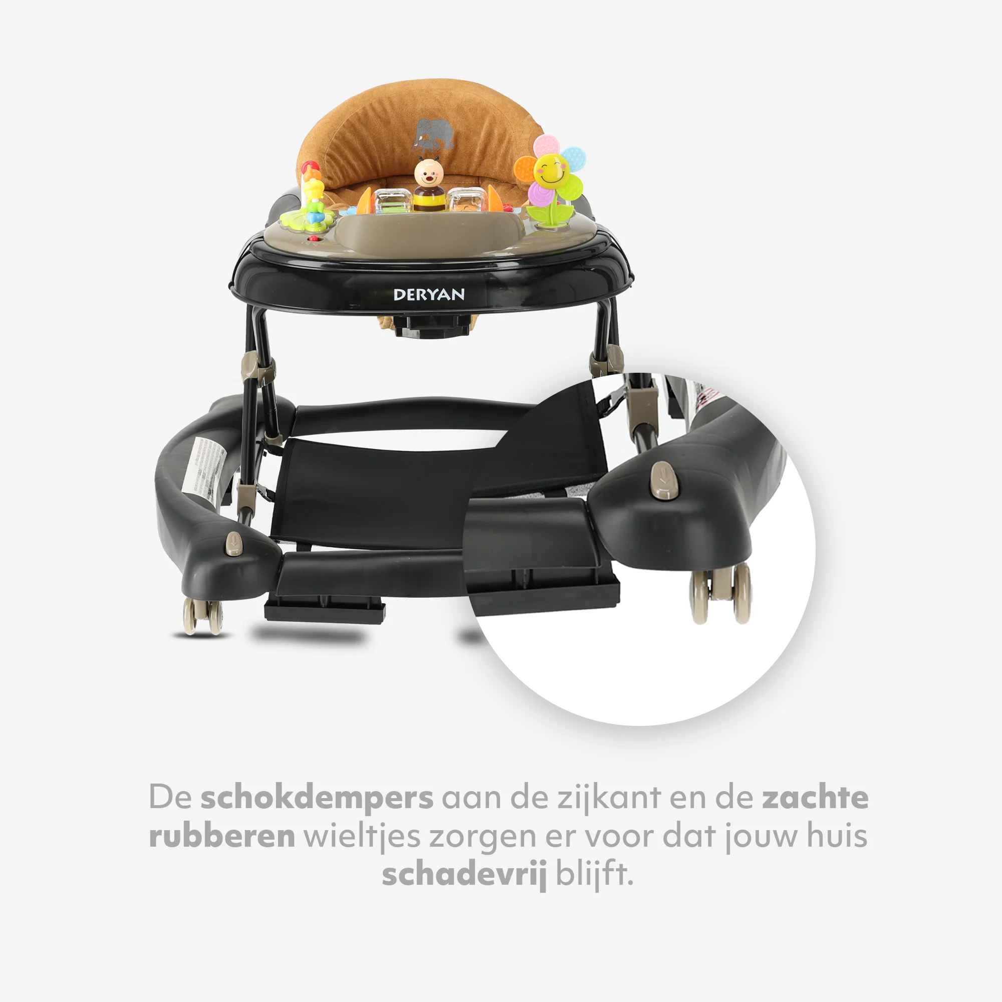 4-in-1 Walker Black & Nougat - Image 4
