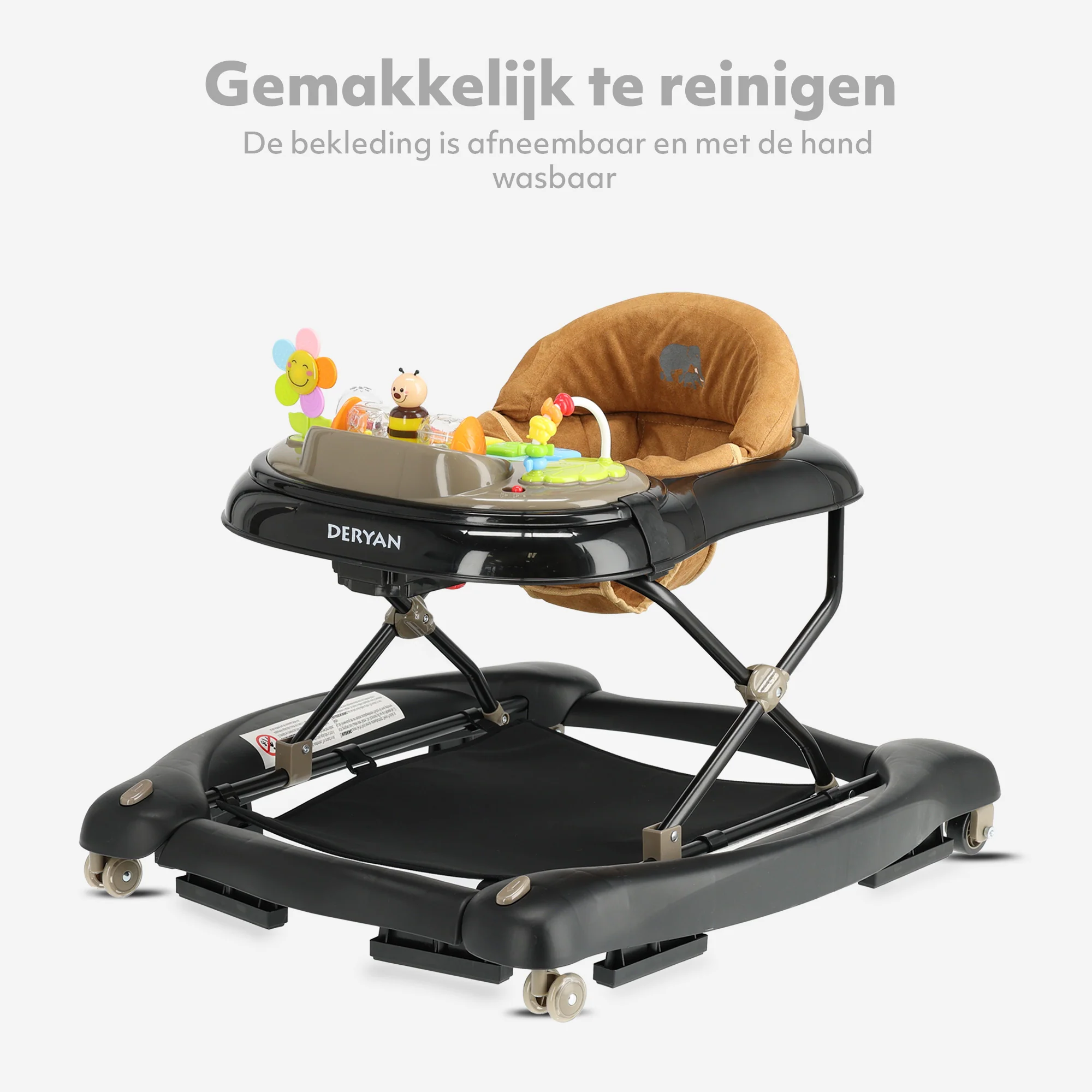 4-in-1 Walker Black & Nougat - Image 7
