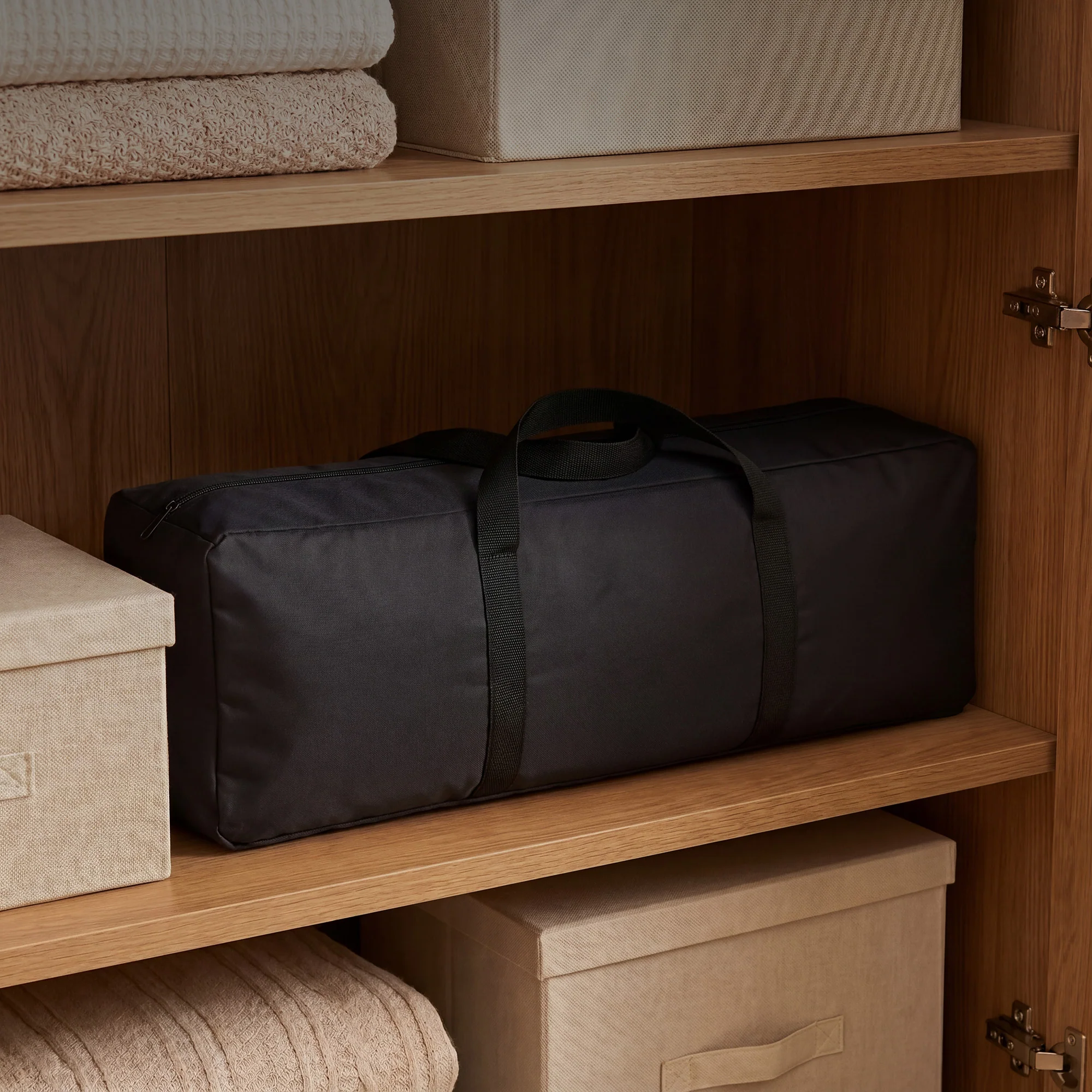 Luxury Travel Crib with Carry Bag - Includes Changing Pad - Includes Height Riser Black - Image 16