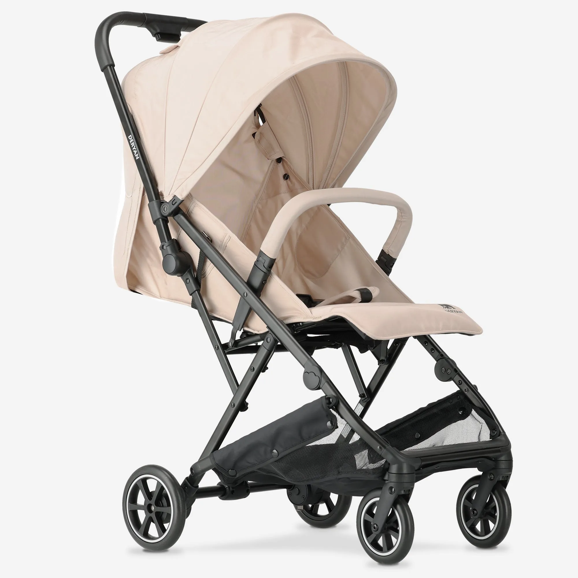 Luxury Easy Lightweight Buggy - Taupe - Image 3